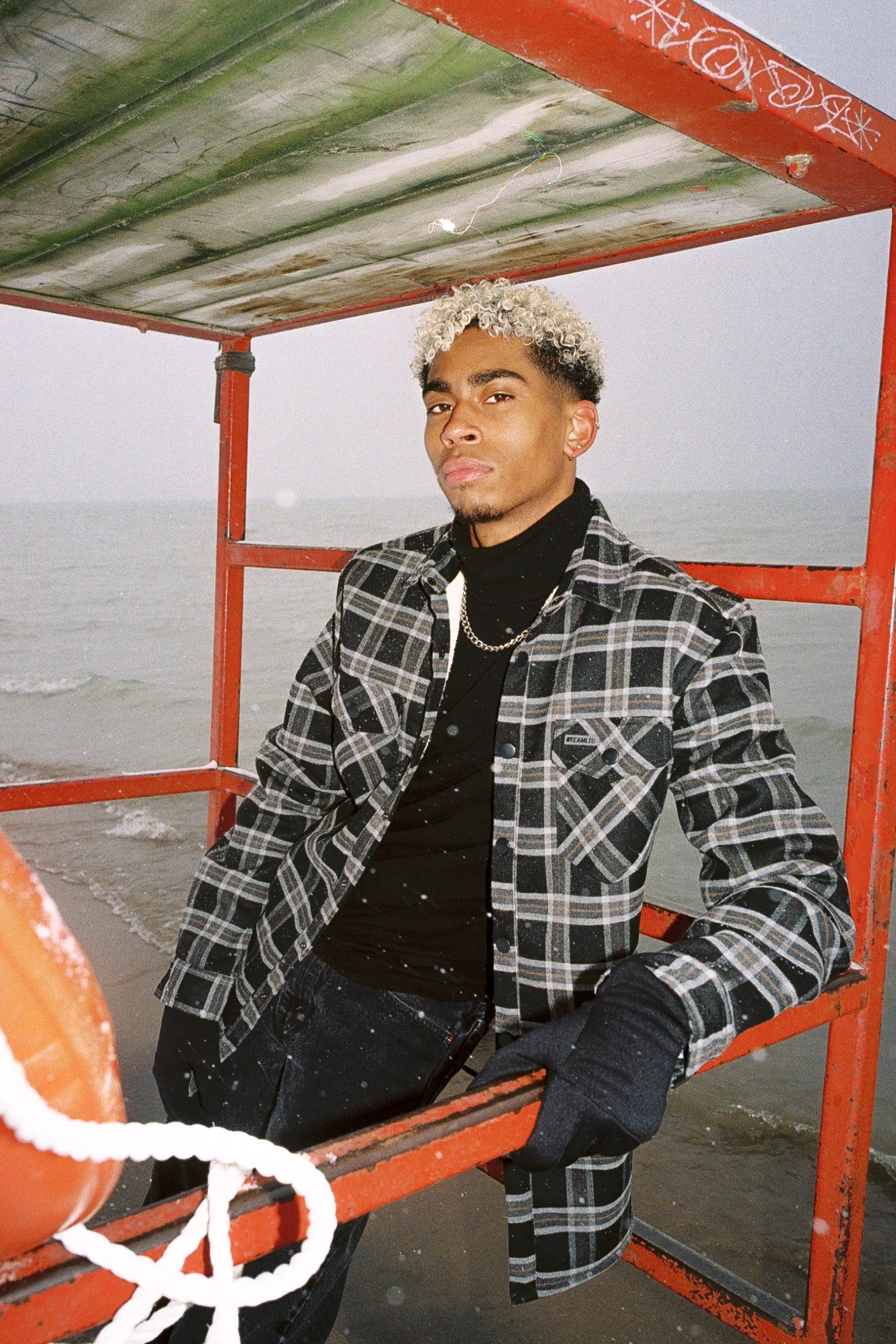 Plaid Sherpa Lumberjacket sold by TEAMLTD product image thumbnail 10