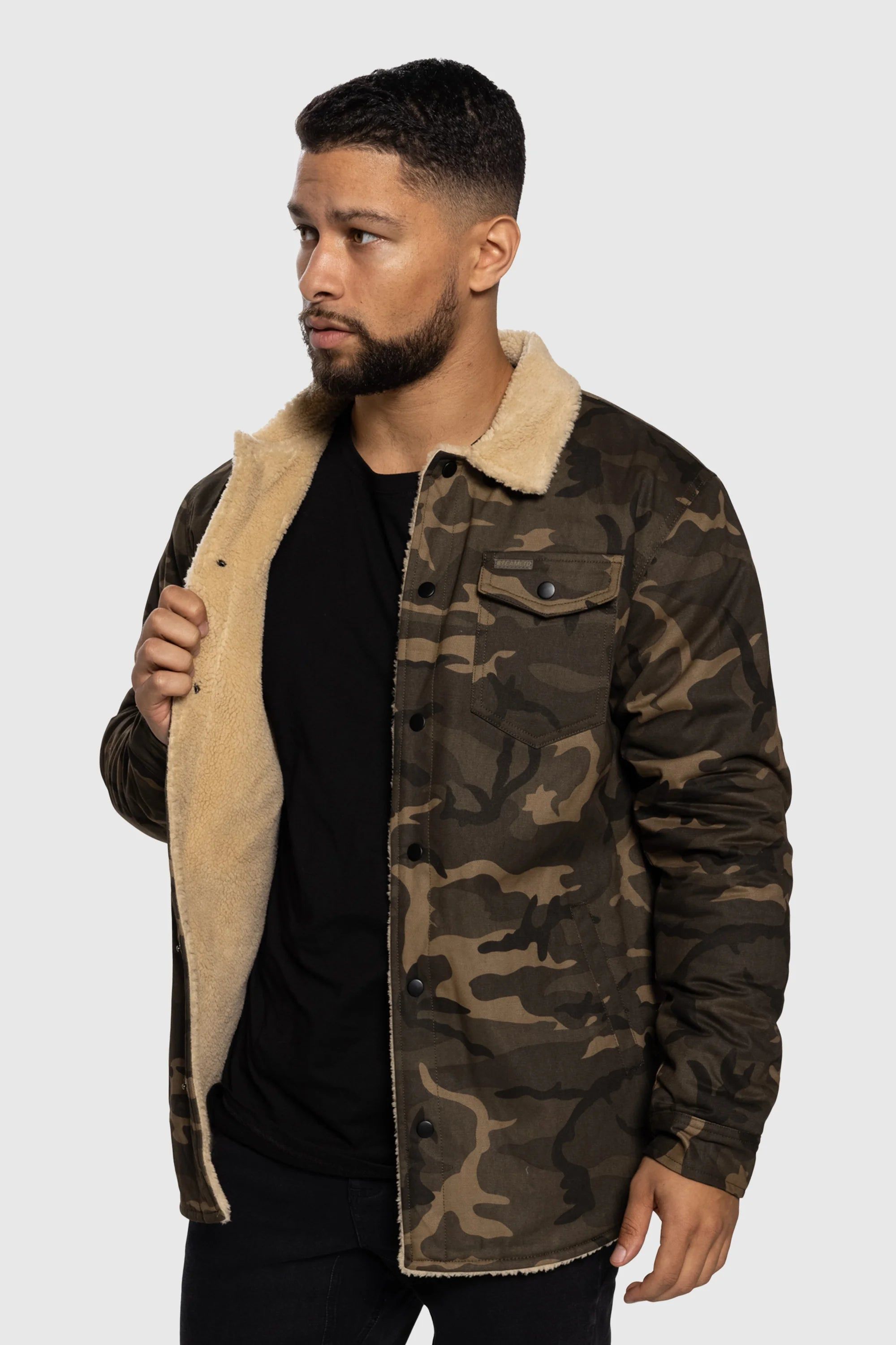Classic Sherpa Lumberjacket sold by TEAMLTD product image thumbnail 5