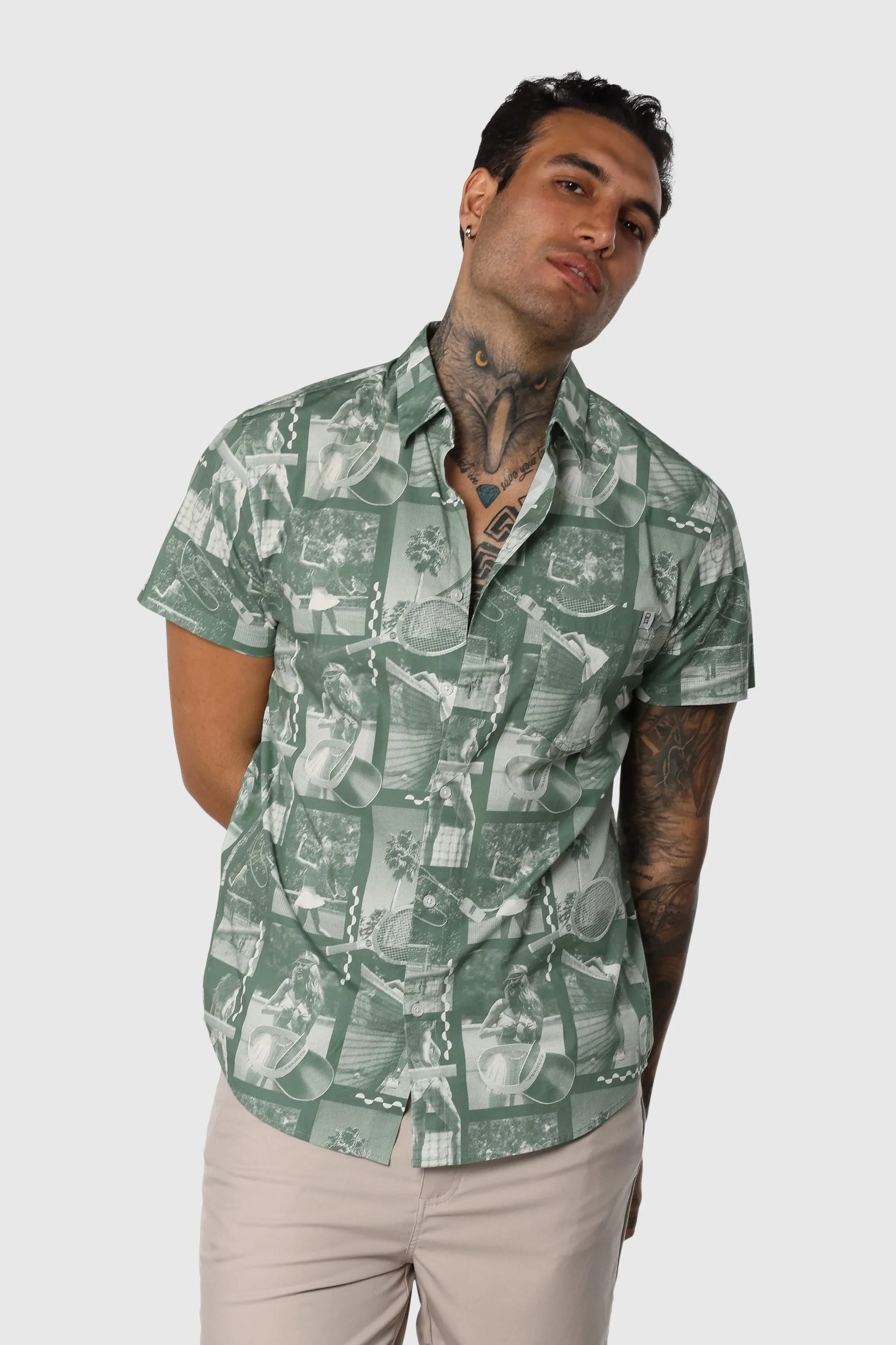 Love-Love Classic Button Up sold by TEAMLTD product image thumbnail 3
