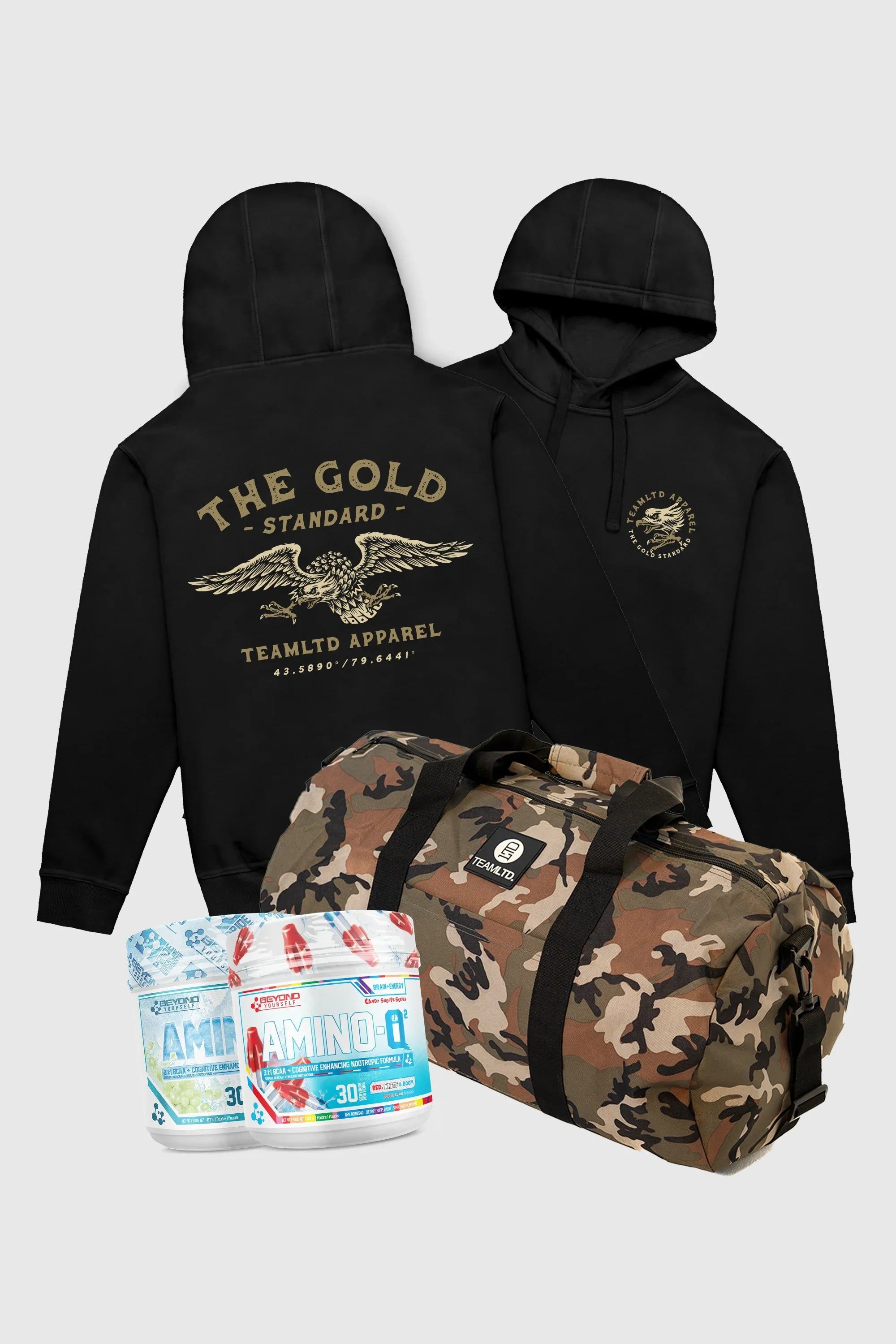 » Camo Duffle + Hoodie + AMINO IQ (100% off) sold by TEAMLTD