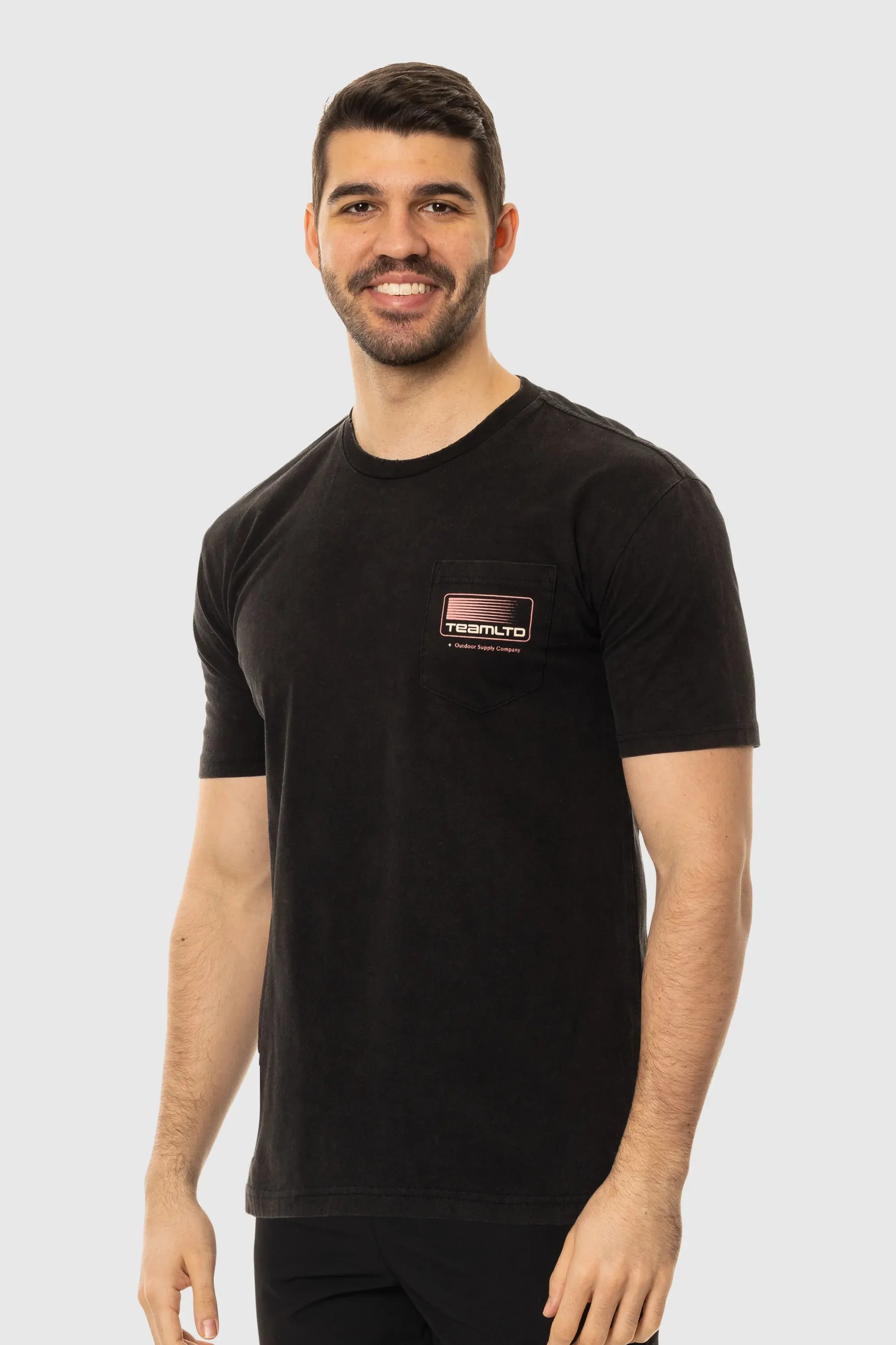 Distressed Pocket Tee sold by TEAMLTD