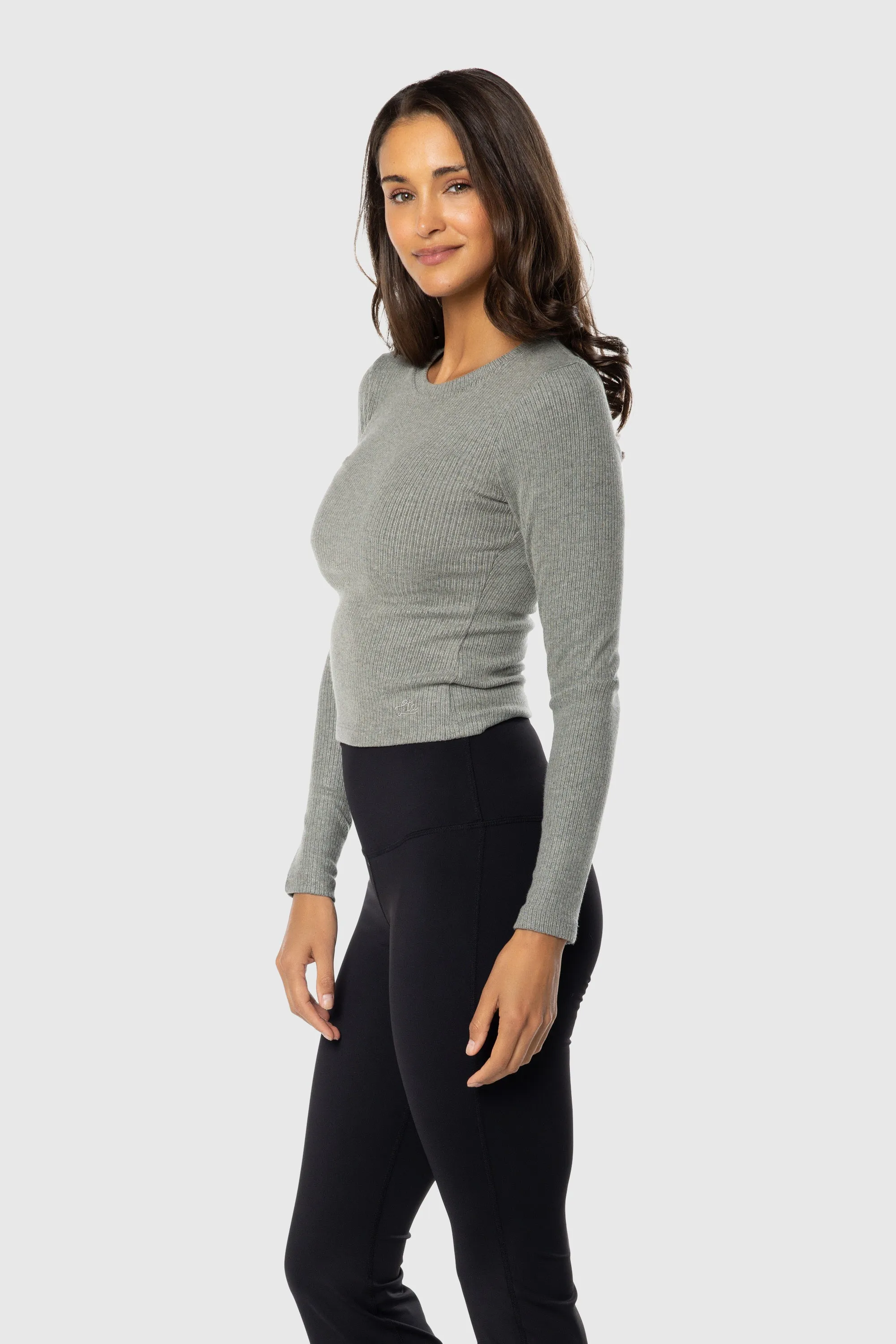 Daily Ribbed L/S sold by TEAMLTD product image thumbnail 3