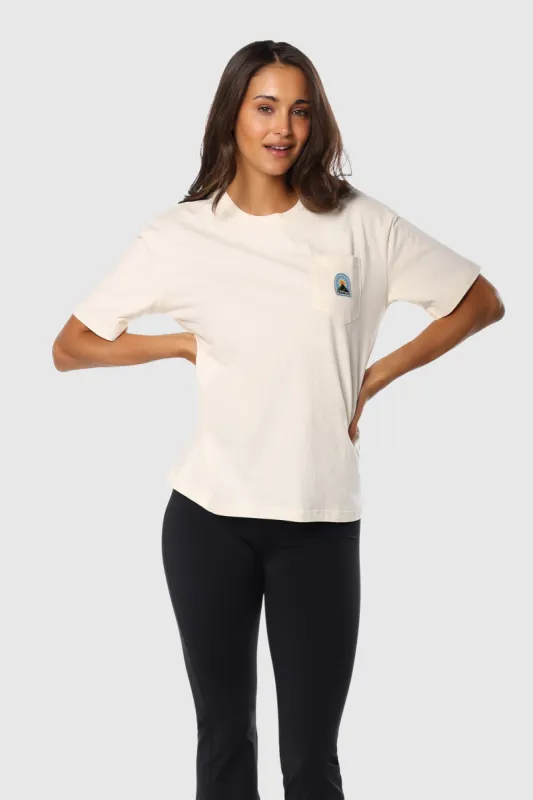 Ladies Horizon Pocket Tee sold by TEAMLTD