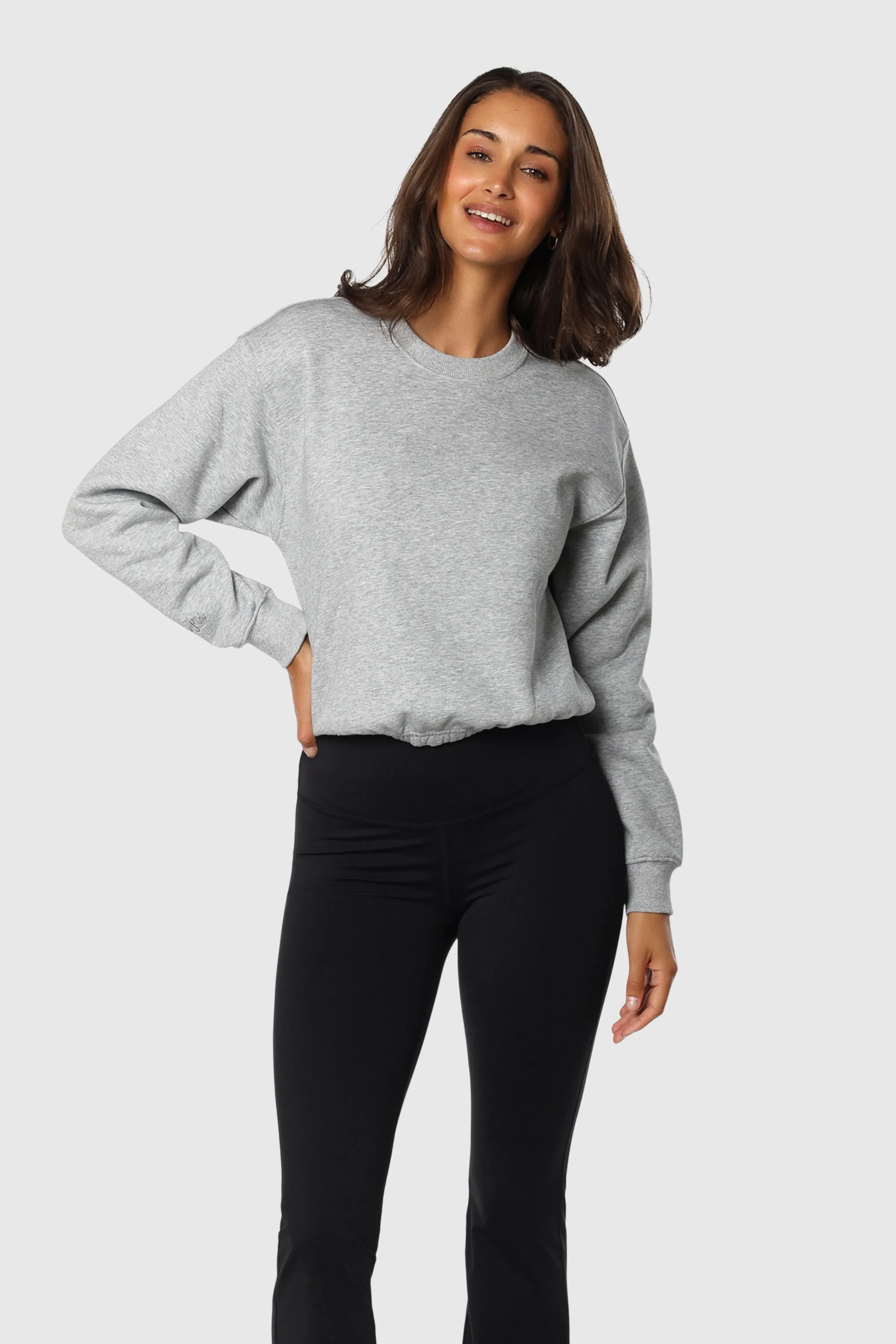 Cinch-Waist Crewneck sold by TEAMLTD product image thumbnail 3