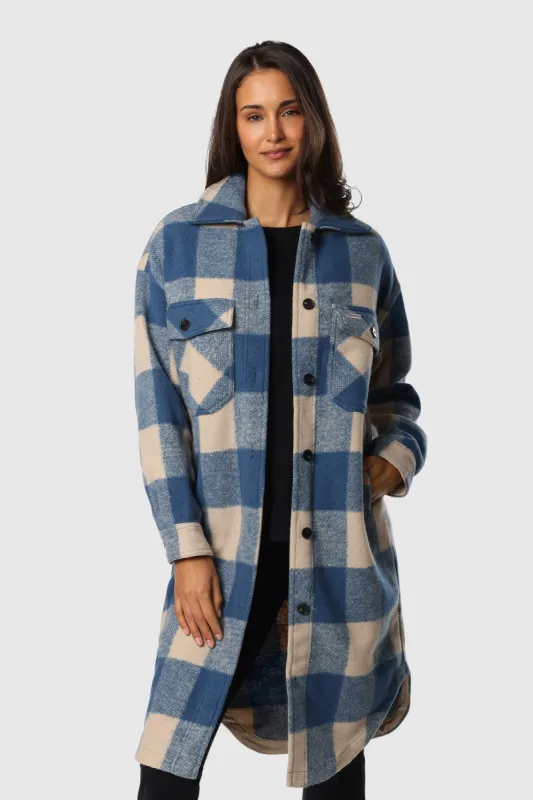 Super Long Shacket sold by TEAMLTD