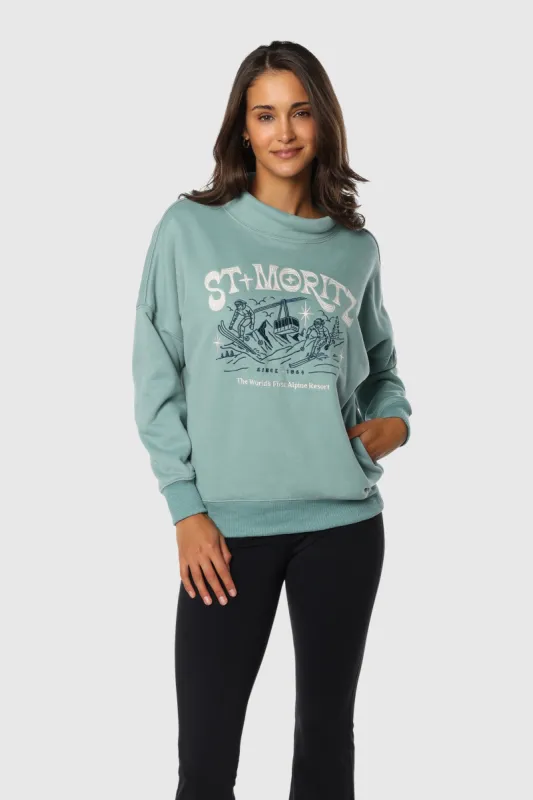 Moritz Funnel Neck sold by TEAMLTD