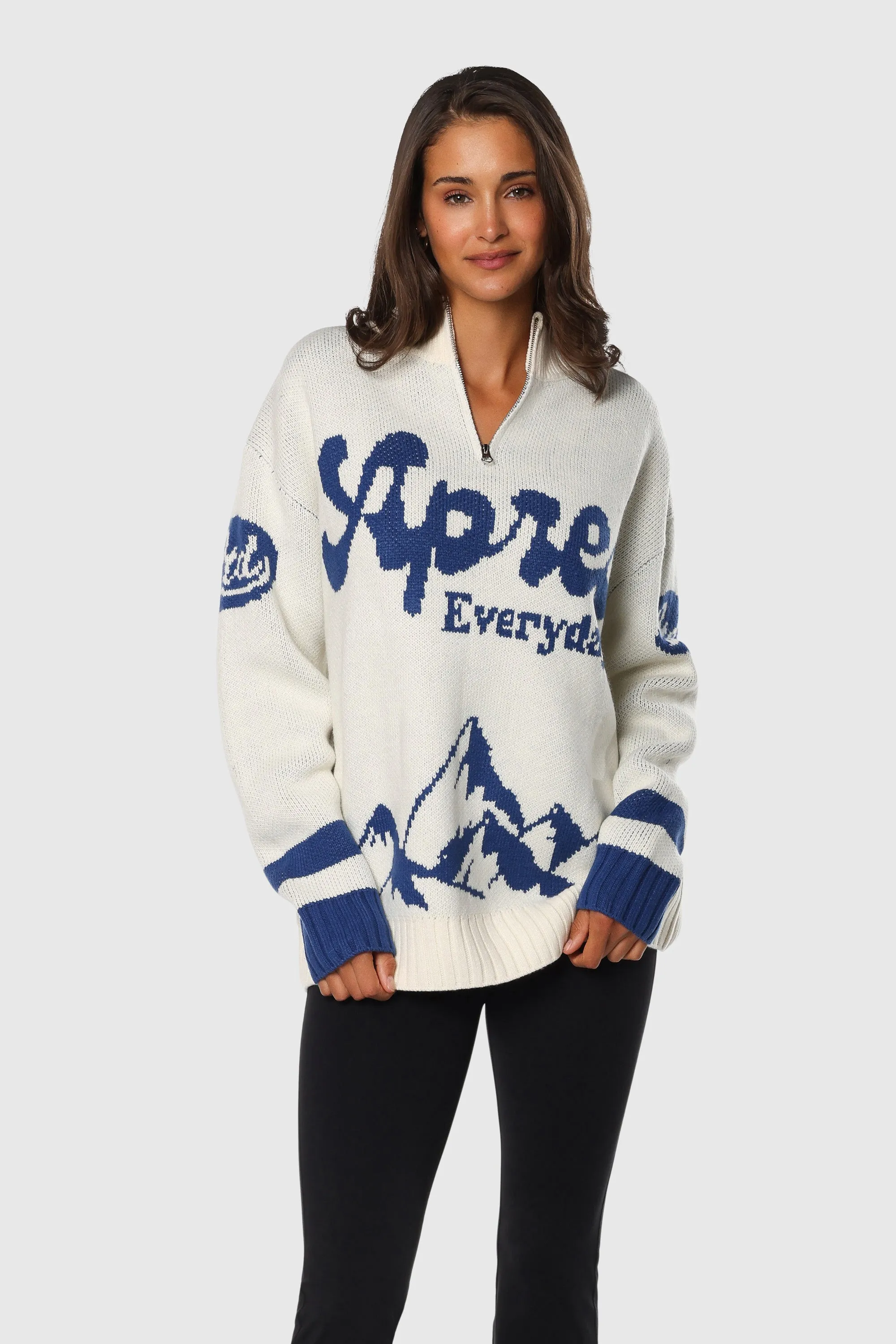 Aprés Knit Sweater sold by TEAMLTD