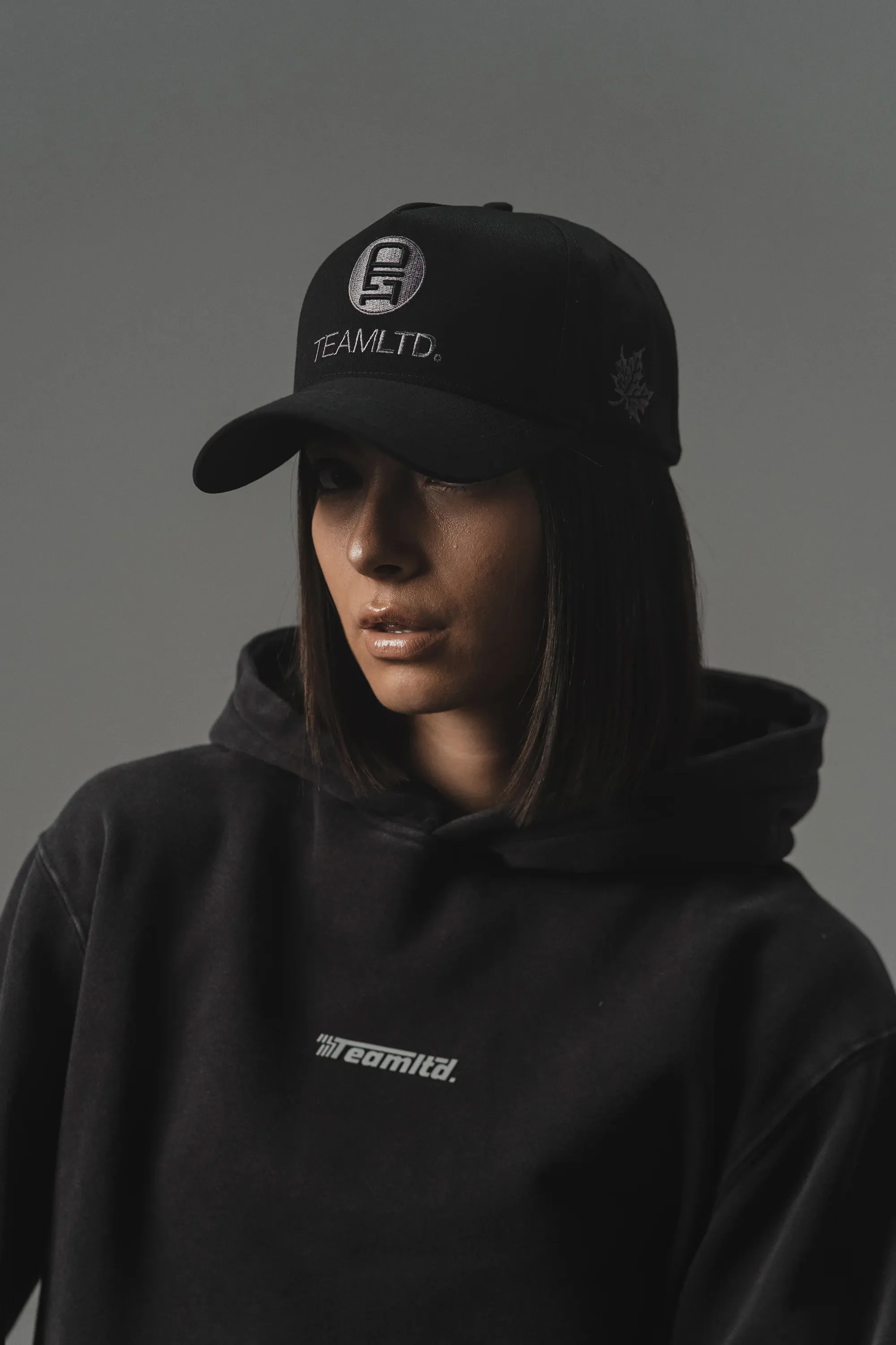 Blackout Logo Snapback sold by TEAMLTD product image thumbnail 2