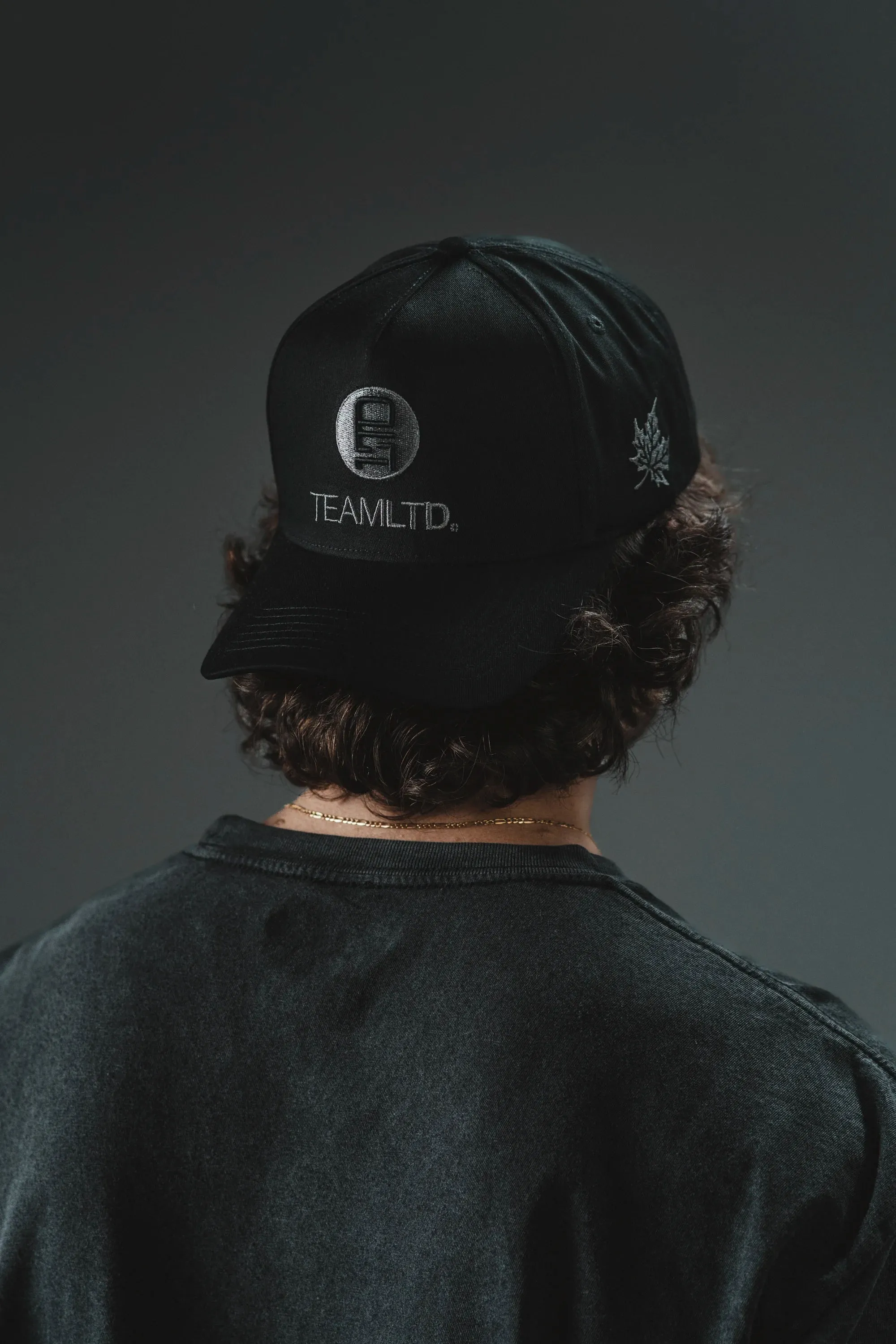 Blackout Logo Snapback sold by TEAMLTD product image thumbnail 3