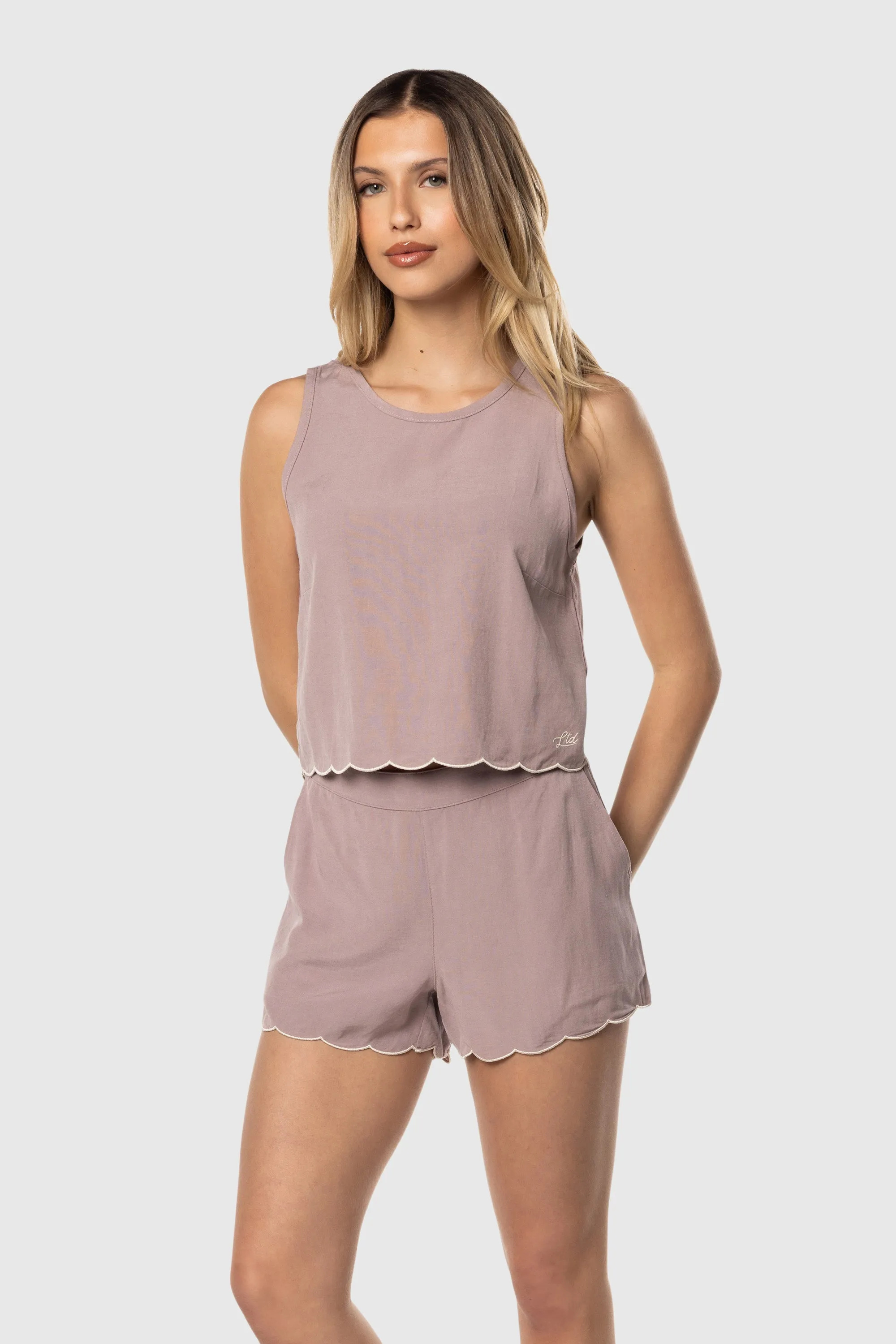 Scallop Edge Tank sold by TEAMLTD