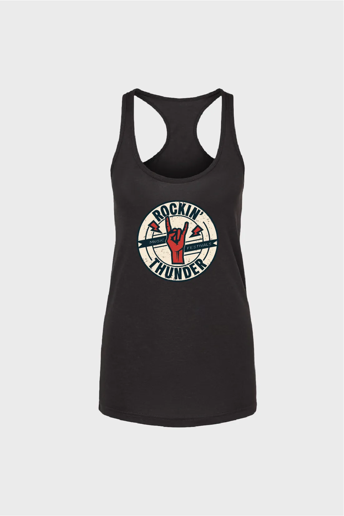 Rockin' Thunder Ladies Tank sold by TEAMLTD