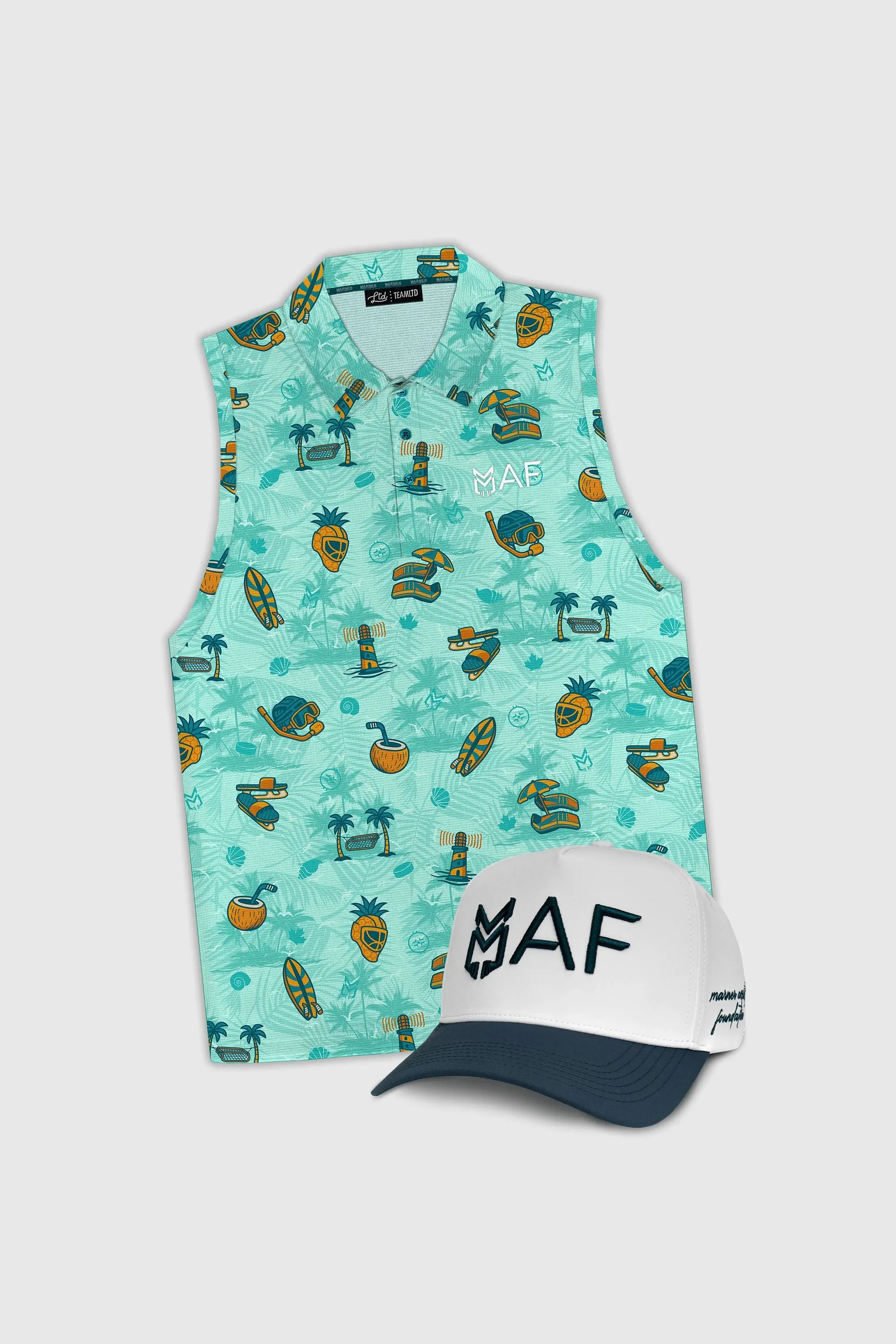 Marner Assist Foundation Ladies Golf Polo sold by TEAMLTD product image thumbnail 4