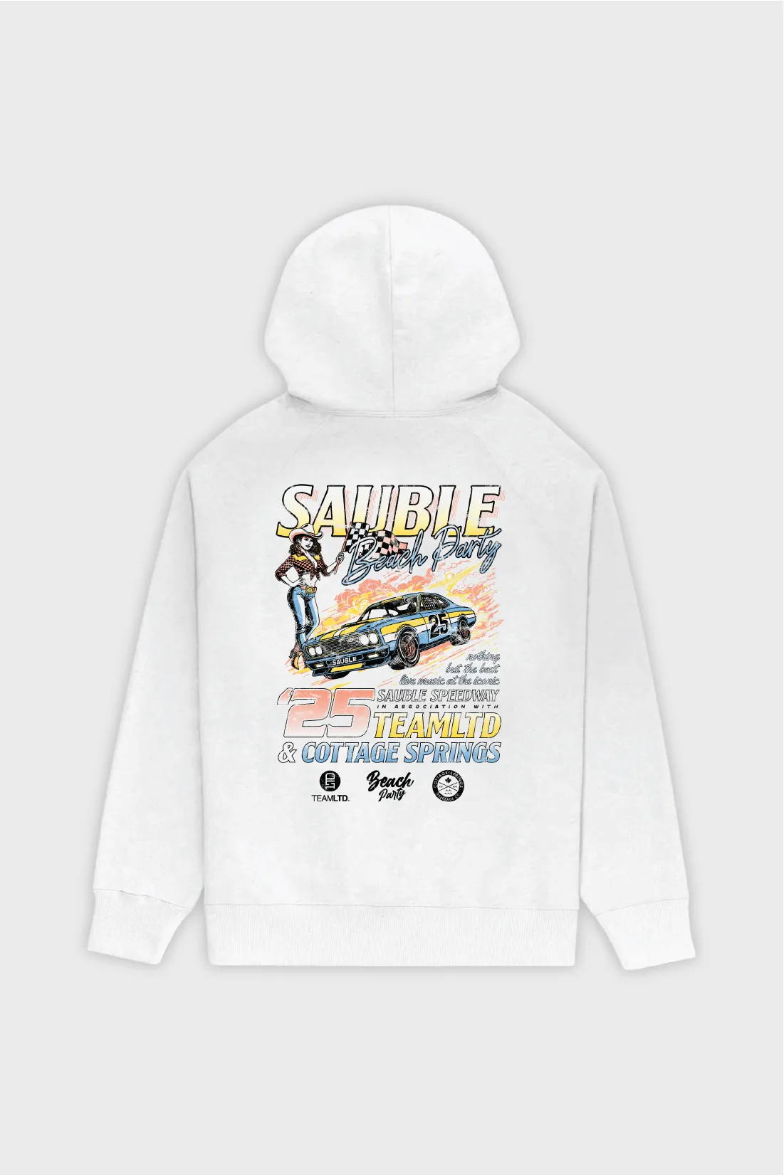 Sauble Beach Party Hoodie sold by TEAMLTD product image thumbnail 2