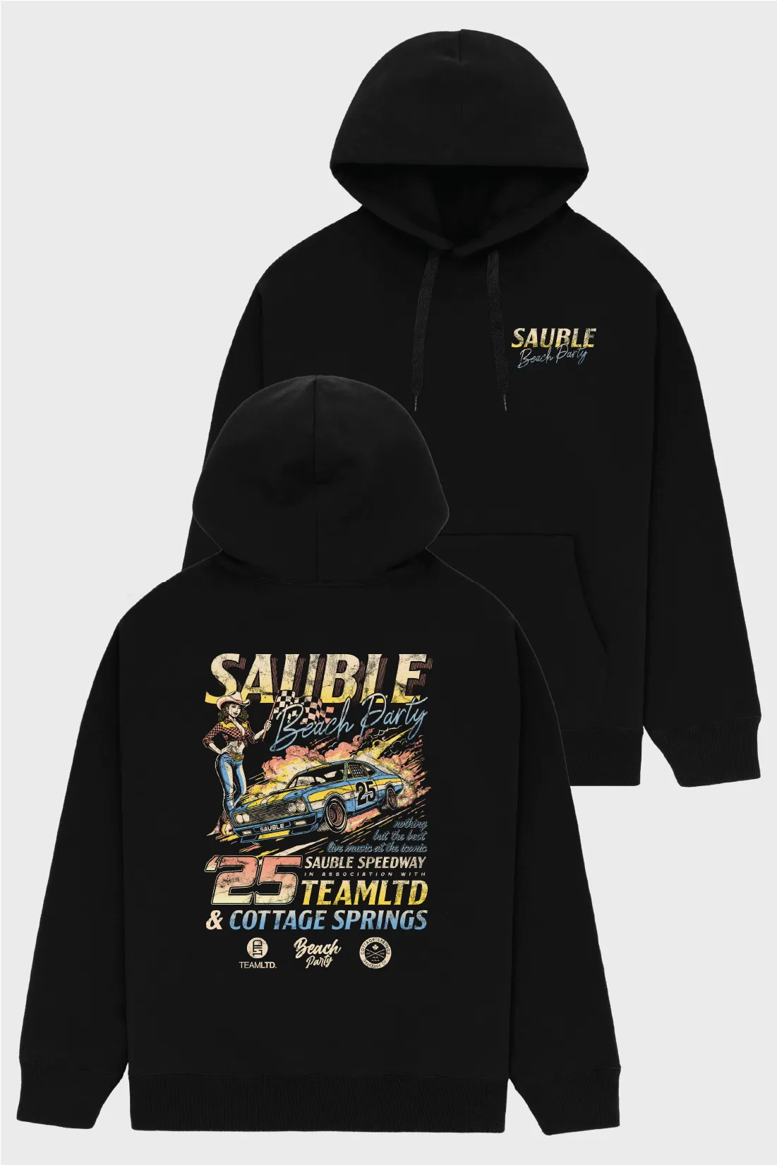 Sauble Beach Party Hoodie sold by TEAMLTD product image thumbnail 4