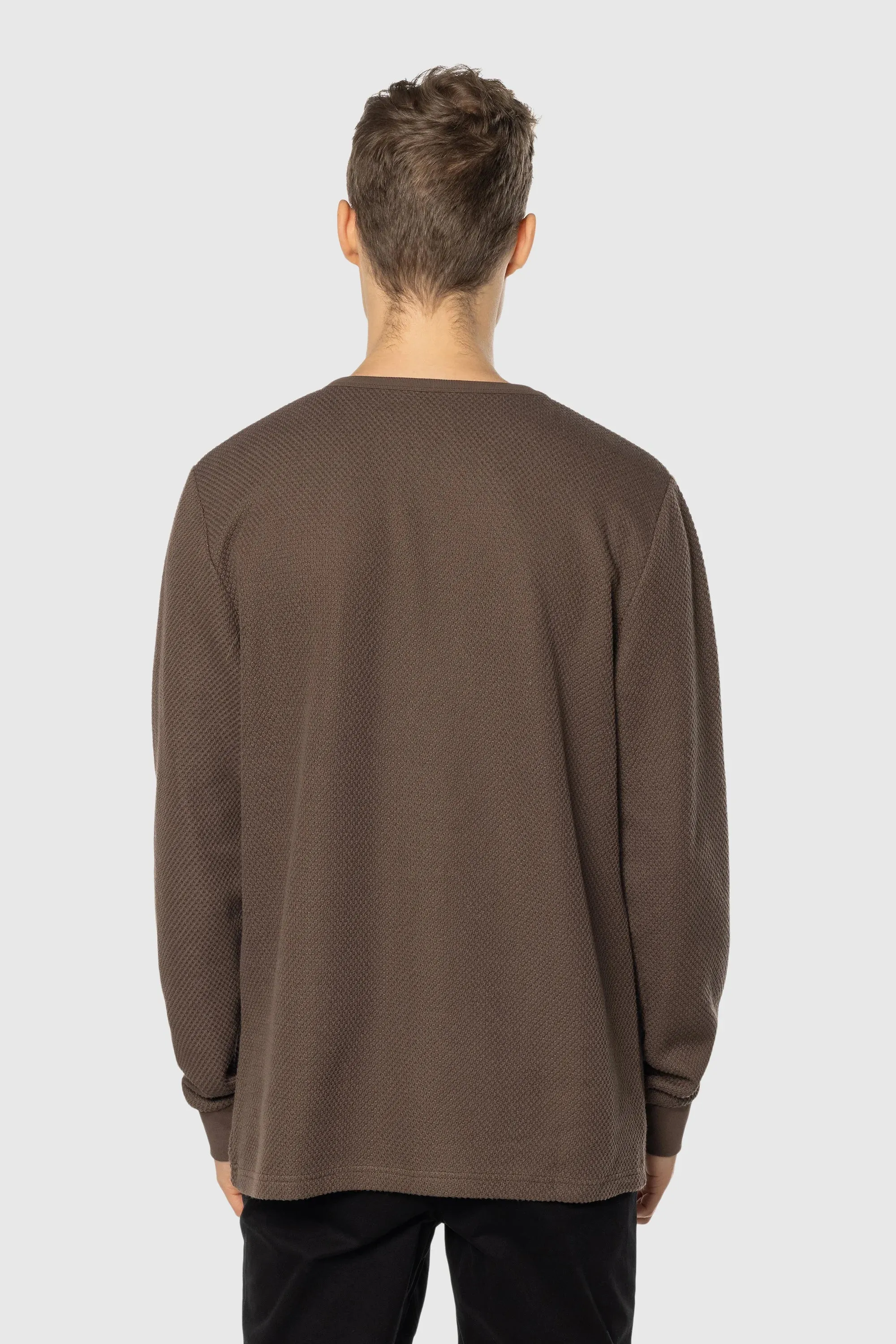 Waffle Knit Long Sleeve sold by TEAMLTD product image thumbnail 4