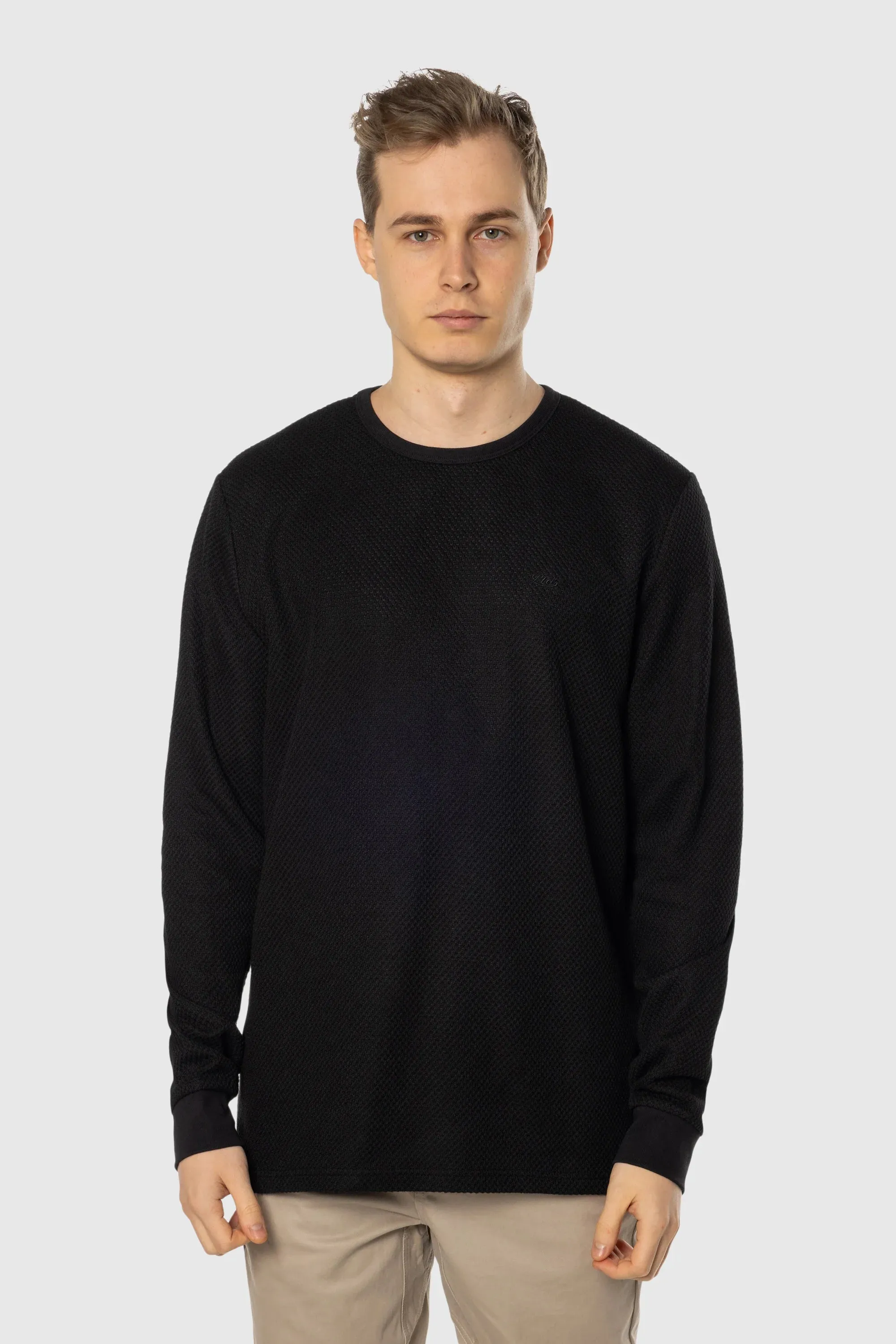 Waffle Knit Long Sleeve sold by TEAMLTD