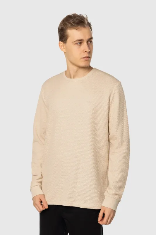 Waffle Knit Long Sleeve sold by TEAMLTD