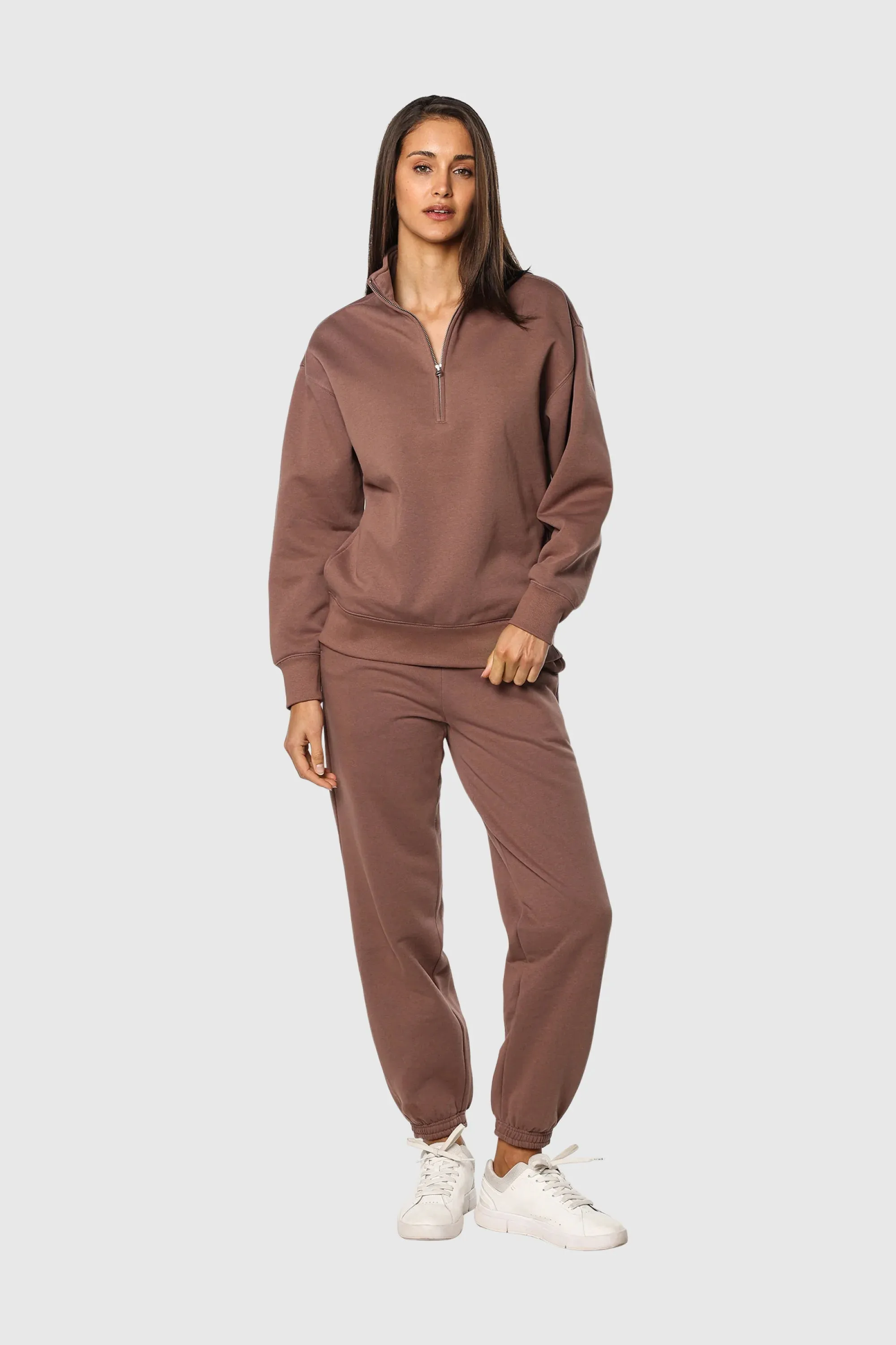 Brown Fleece Set sold by TEAMLTD