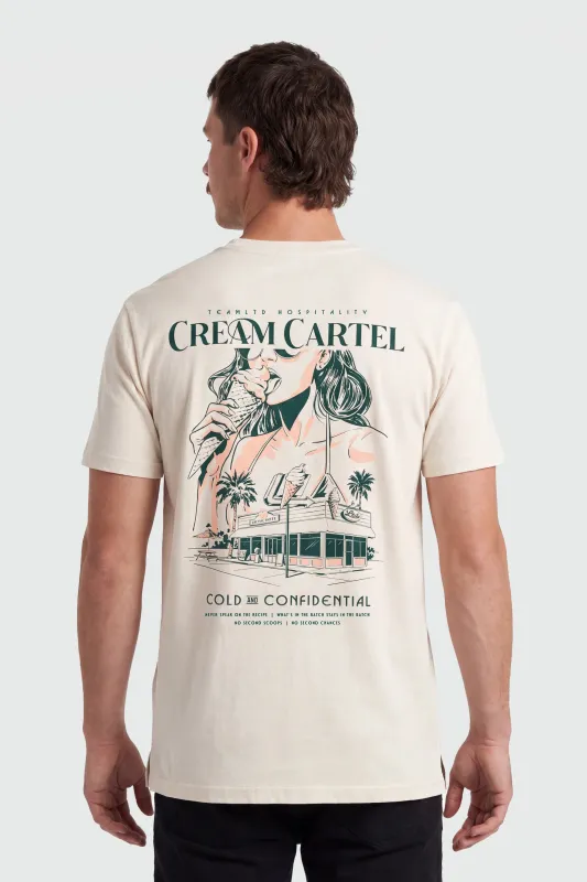 Cream Cartel Tee made by TEAMLTD