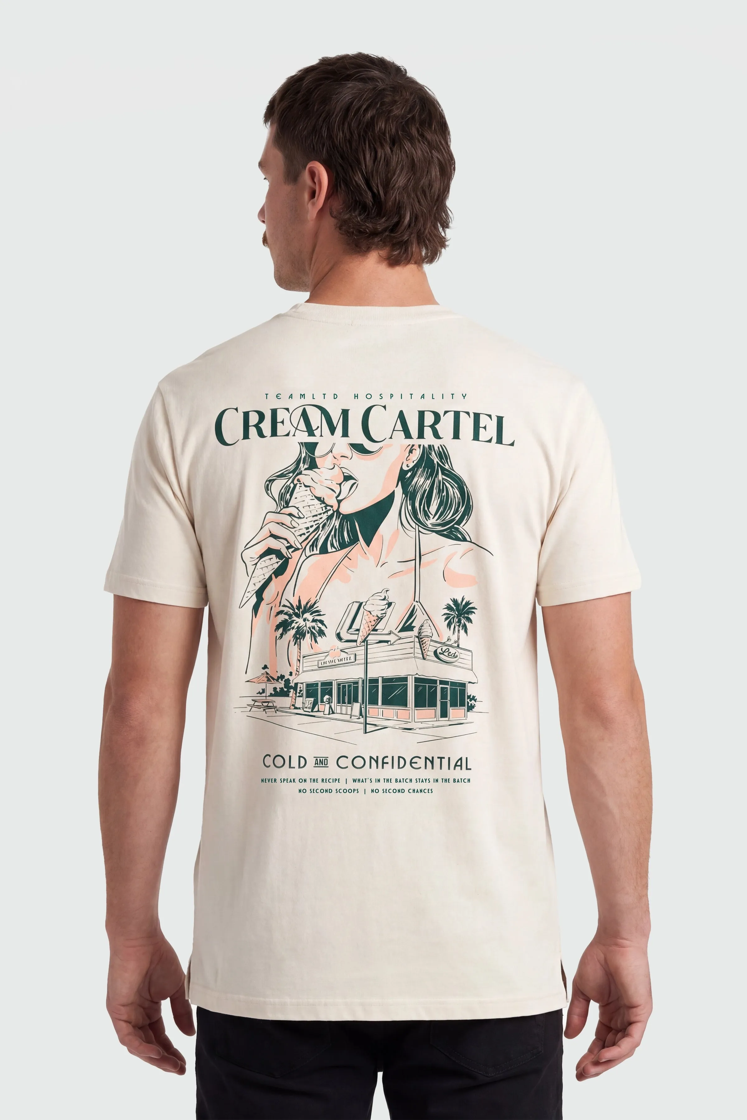 Cream Cartel Tee sold by TEAMLTD