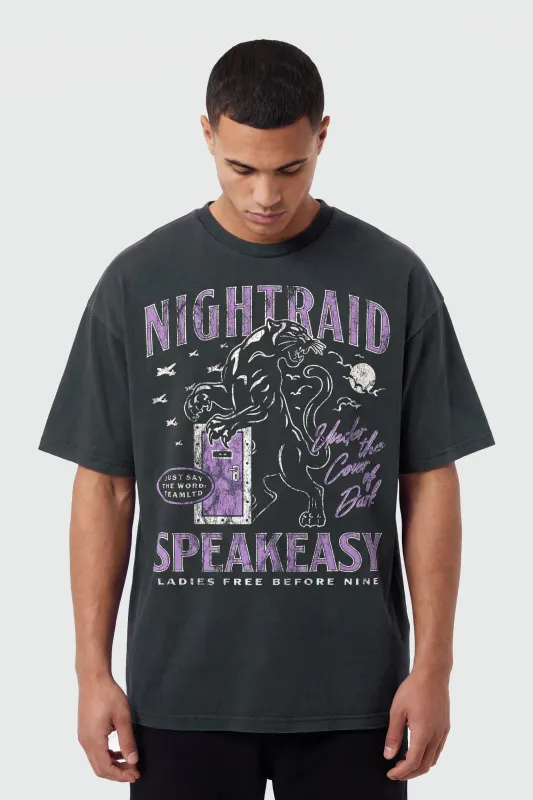 Nightraid Oversized Tee sold by TEAMLTD