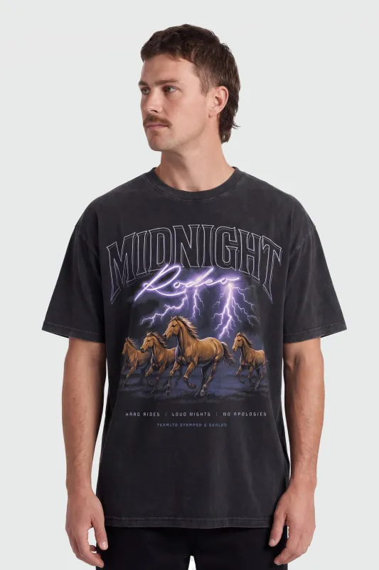 Stampede Oversized Tee made by TEAMLTD