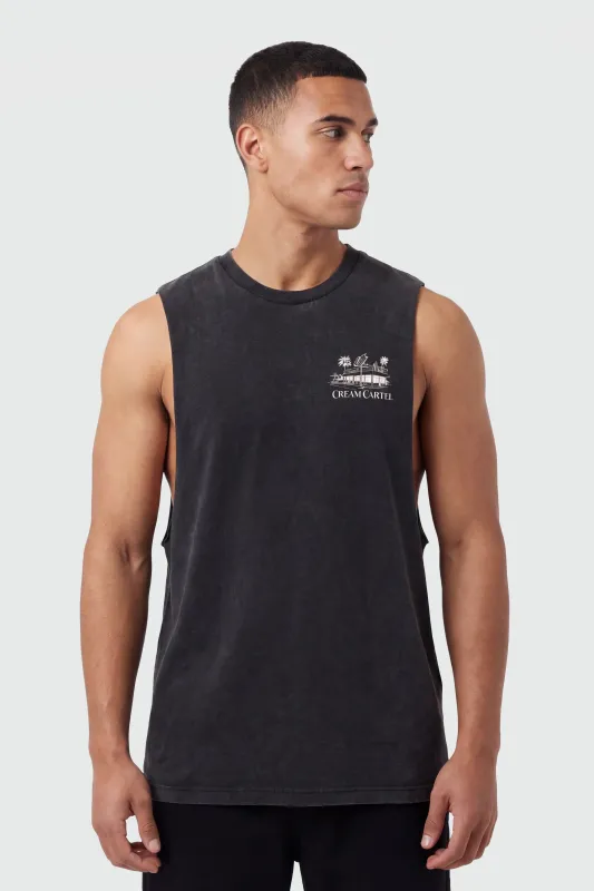 Cream Cartel Aussie Tank made by TEAMLTD