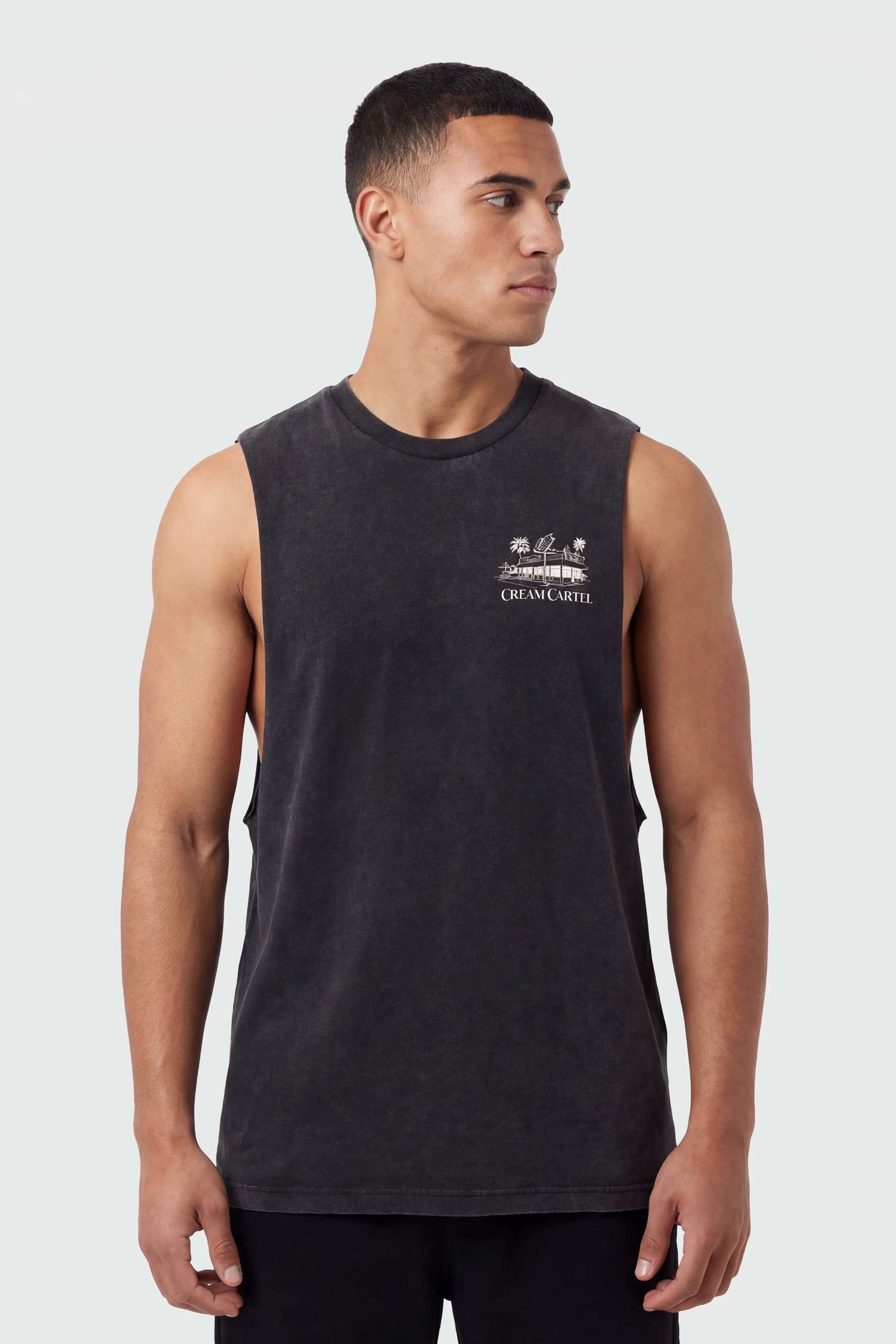 Cream Cartel Aussie Tank sold by TEAMLTD