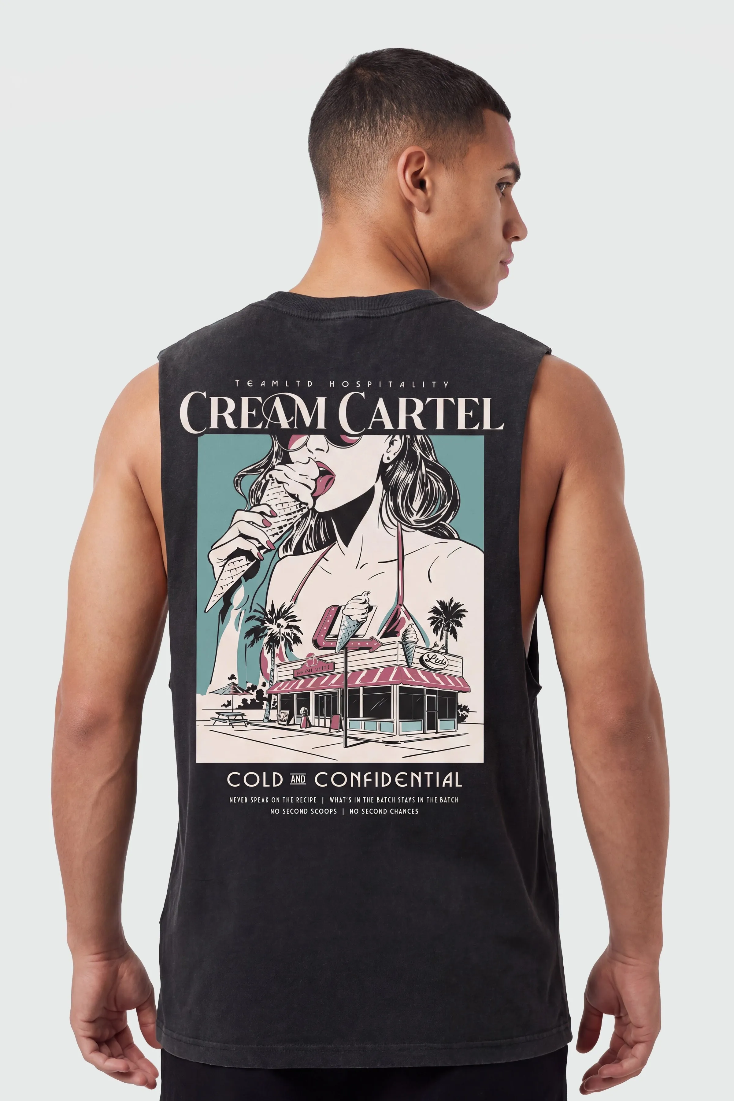 Cream Cartel Aussie Tank sold by TEAMLTD product image thumbnail 2