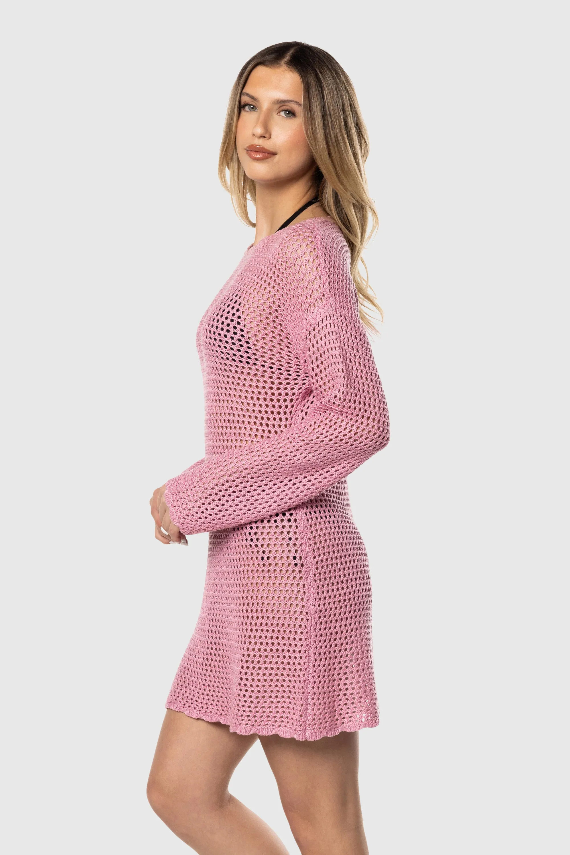 Crochet Swim Cover Up sold by TEAMLTD product image thumbnail 4