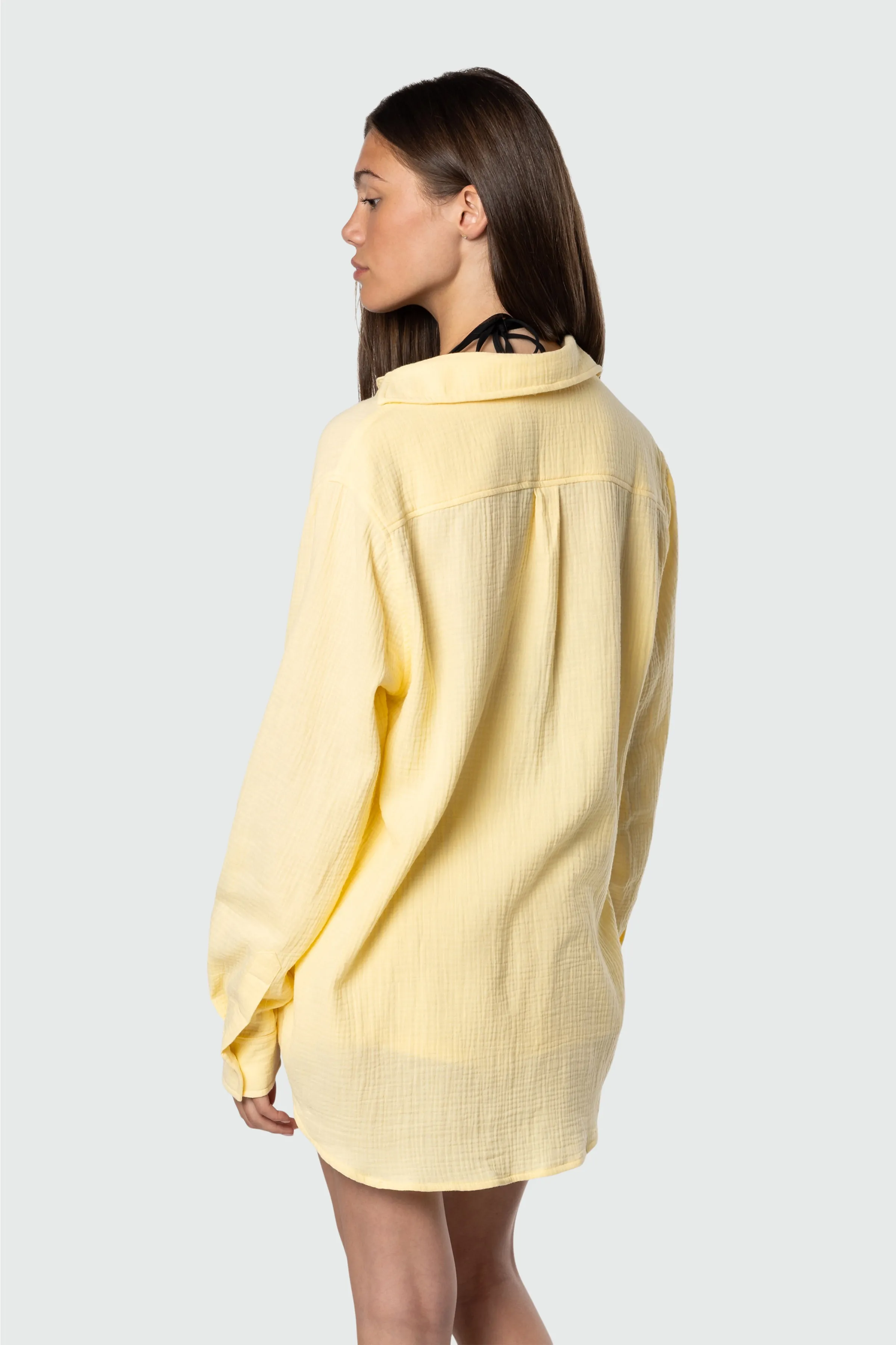 Breeze Tie Front Long Sleeve sold by TEAMLTD product image thumbnail 4