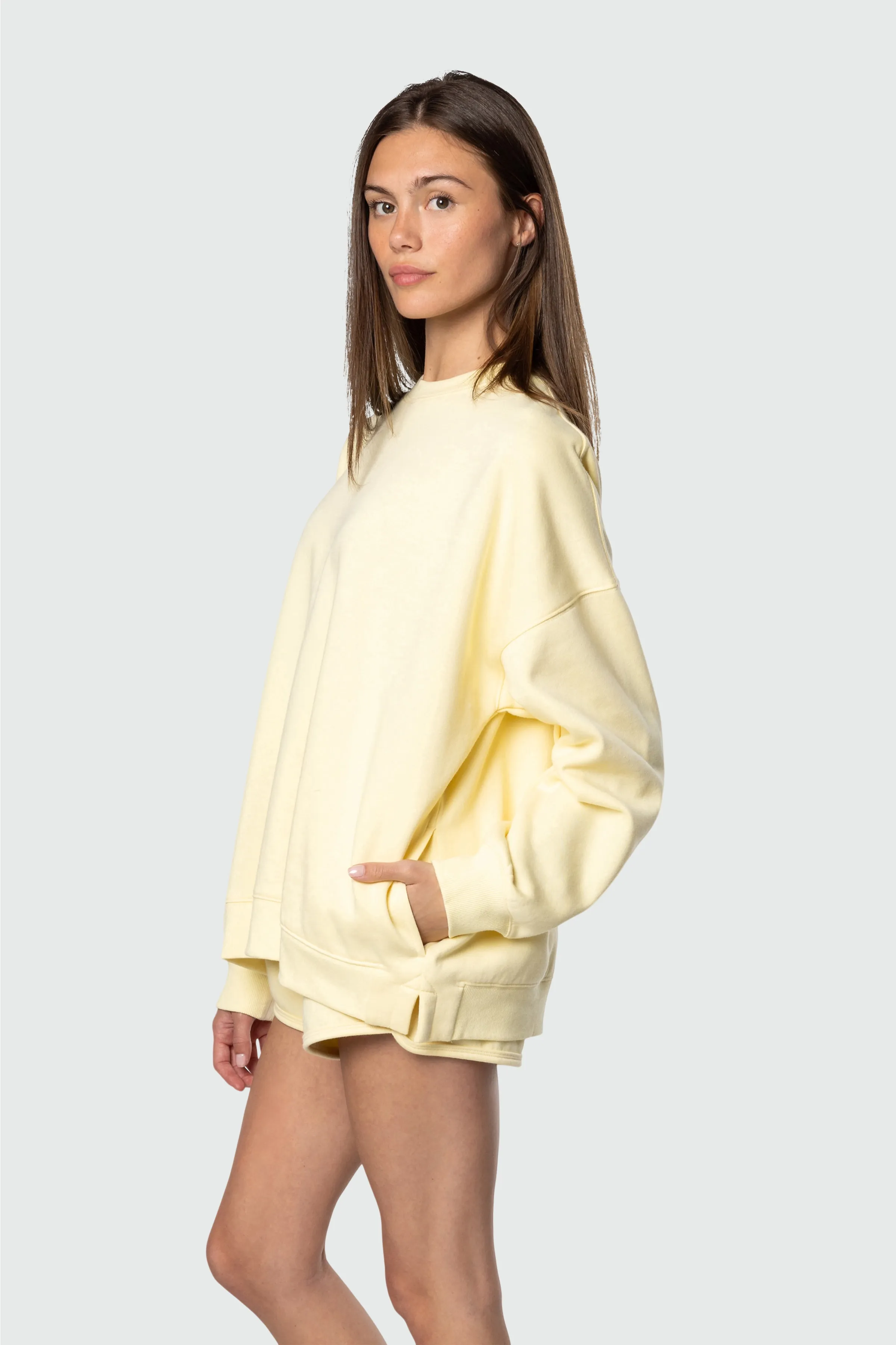 Butter Yellow Fleece Set sold by TEAMLTD product image thumbnail 2