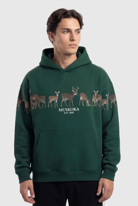 Muskoka Whitetail Hoodie made by TEAMLTD