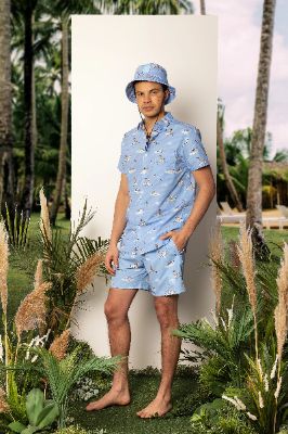 Blue Angler Summer Tux sold by TEAMLTD