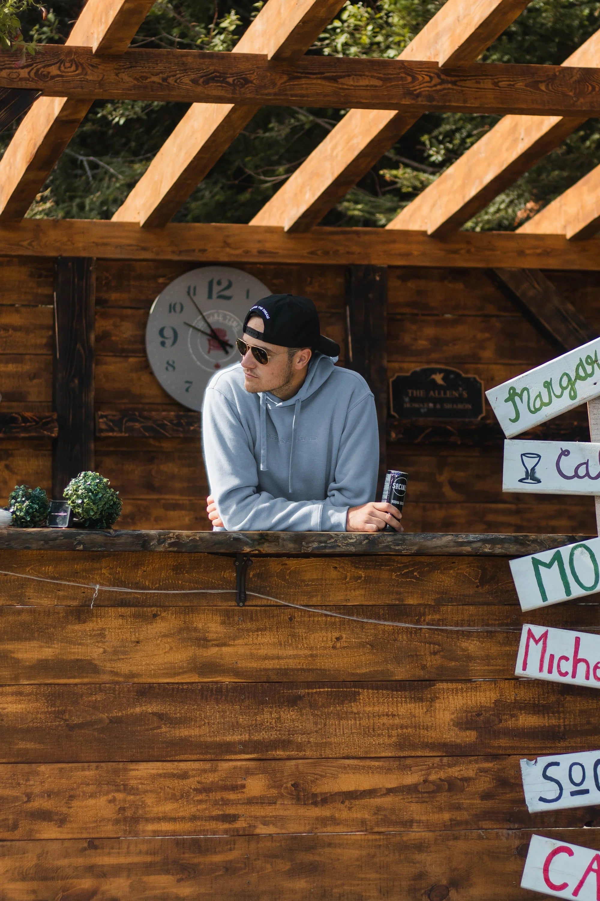 Midweight Terry Hoodie sold by TEAMLTD product image thumbnail 4