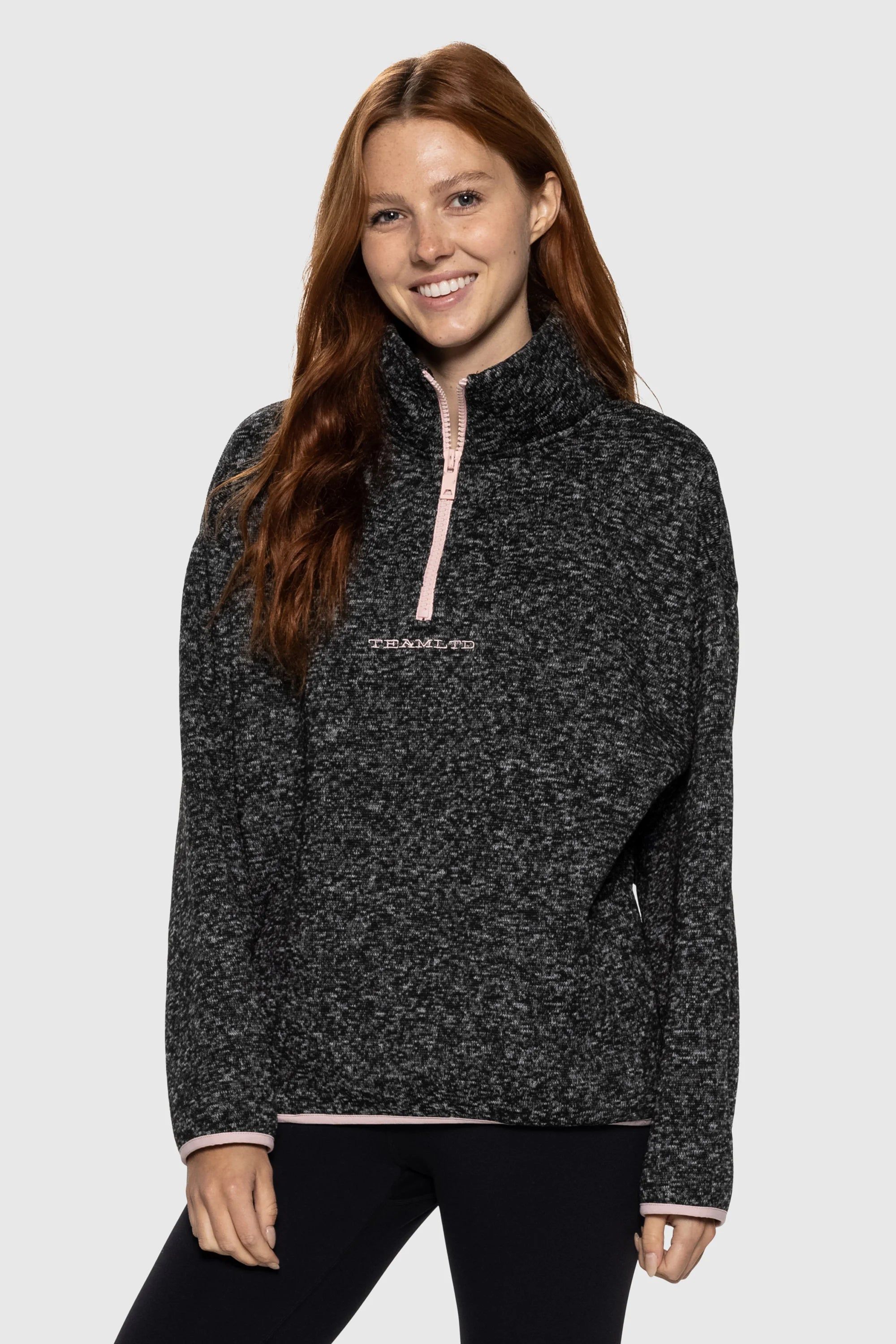 Ladies 1/4 Zip Pullover sold by TEAMLTD