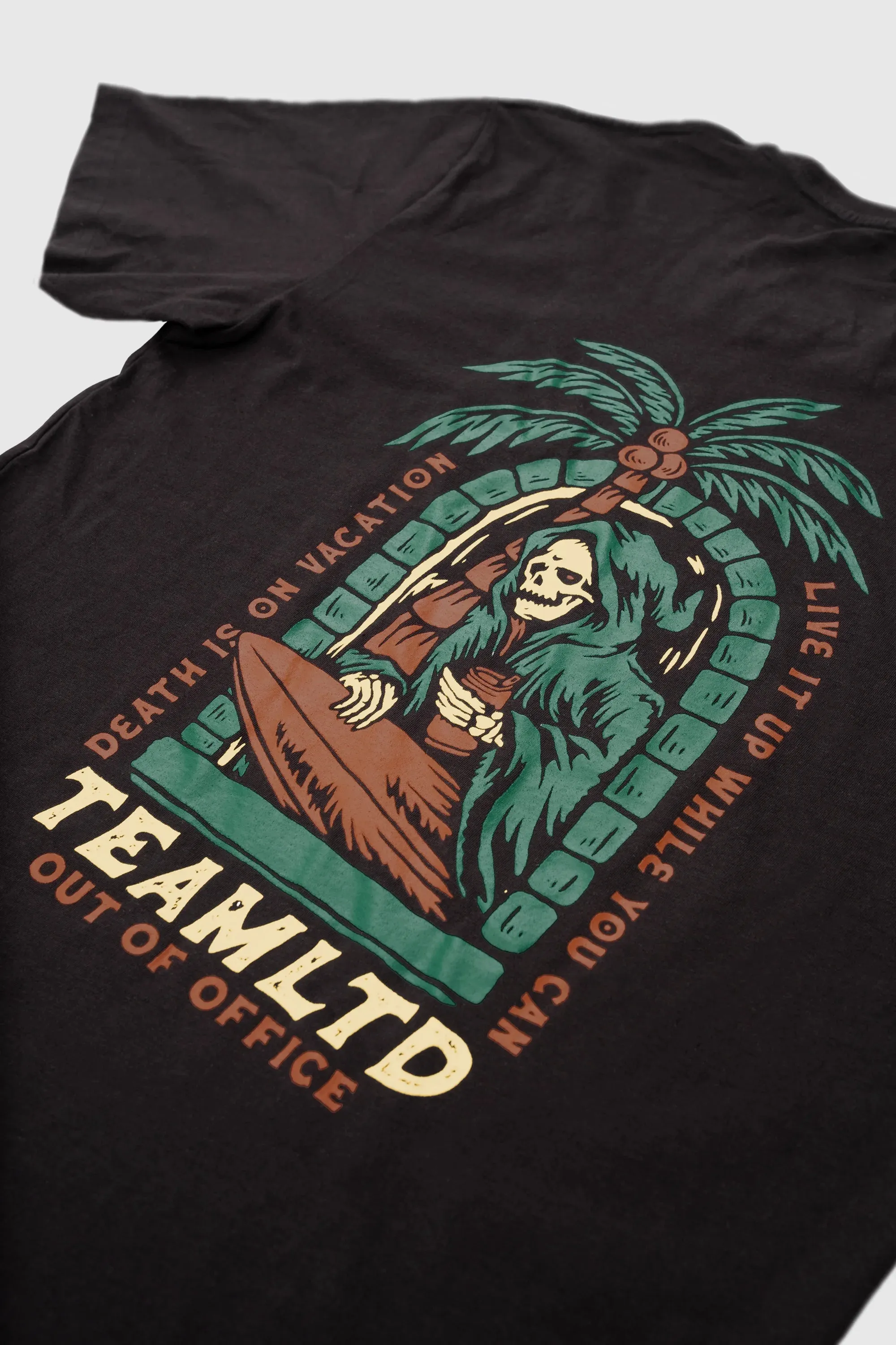 Death On Vacation Tee sold by TEAMLTD product image thumbnail 3