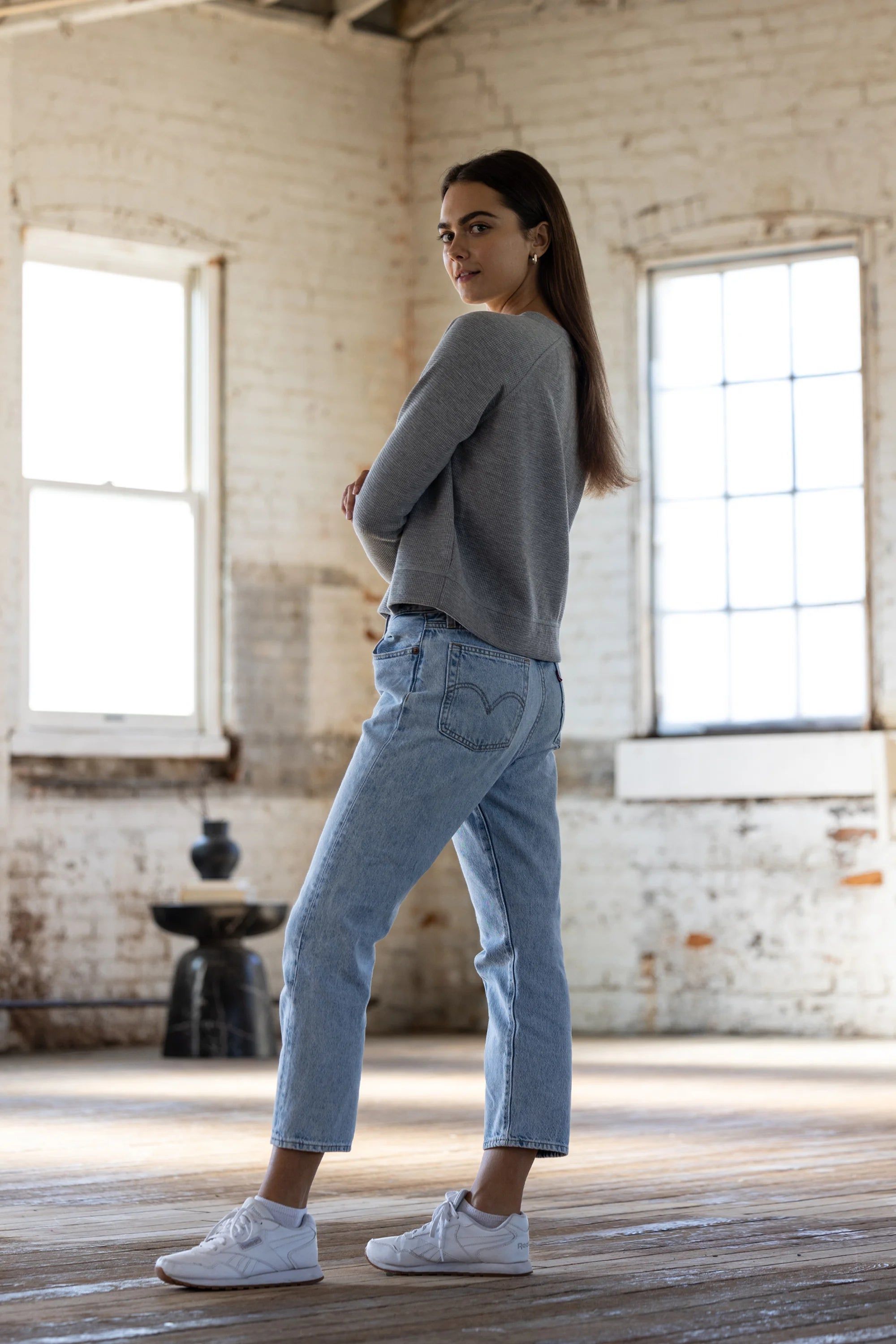 Brushed Waffle L/S sold by TEAMLTD product image thumbnail 2