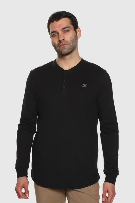 Winter Waffle Henley sold by TEAMLTD