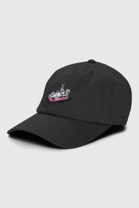Polar Dip Dad Hat made by TEAMLTD
