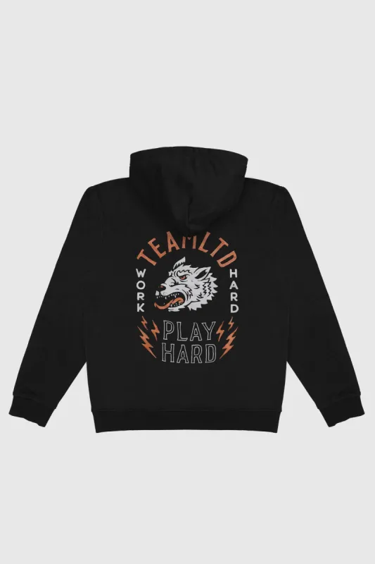 Play Hard Hoodie made by TEAMLTD