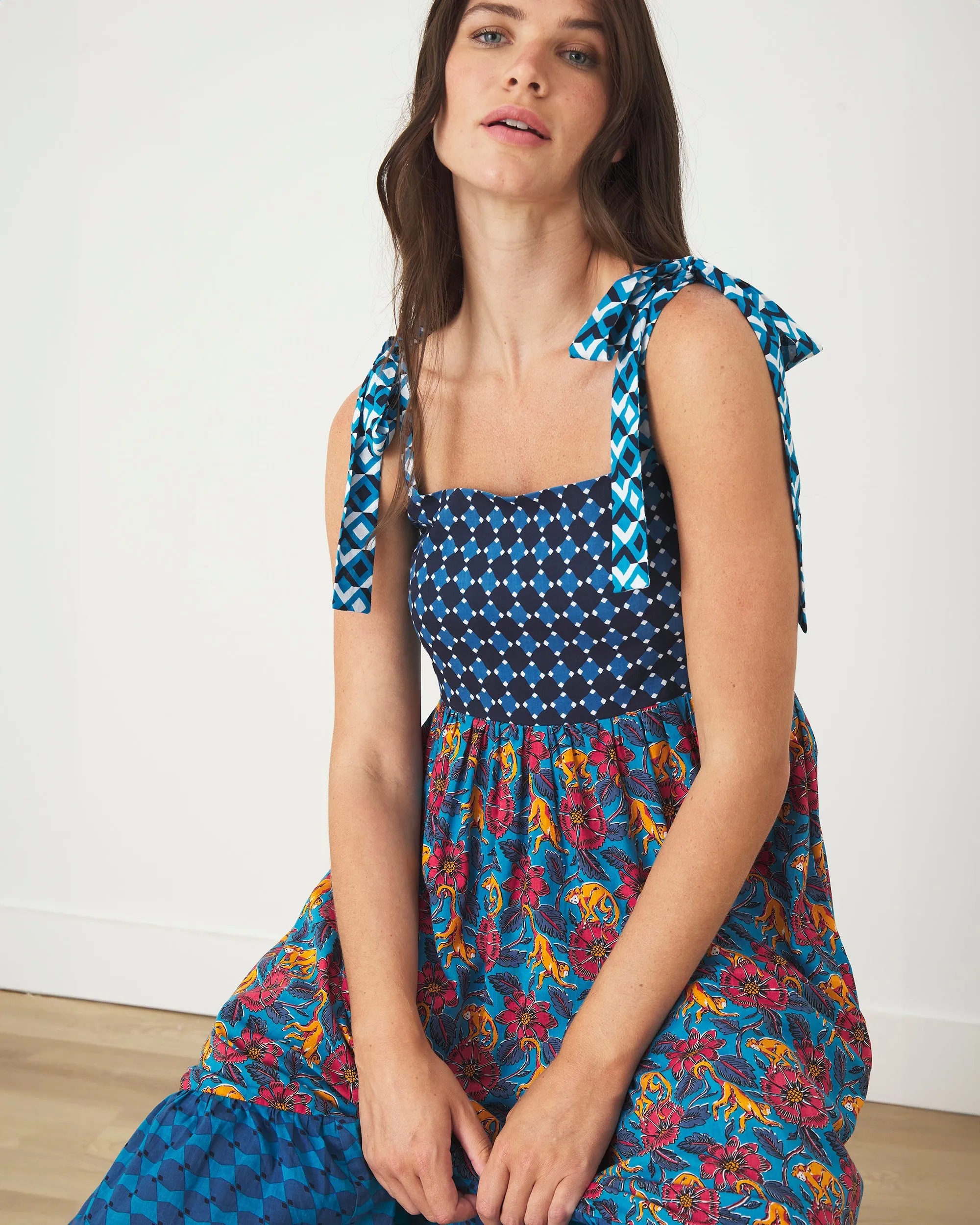 Leaps & Bounds - Way Around Dress - Touch the Sky sold by Printfresh product image thumbnail 5