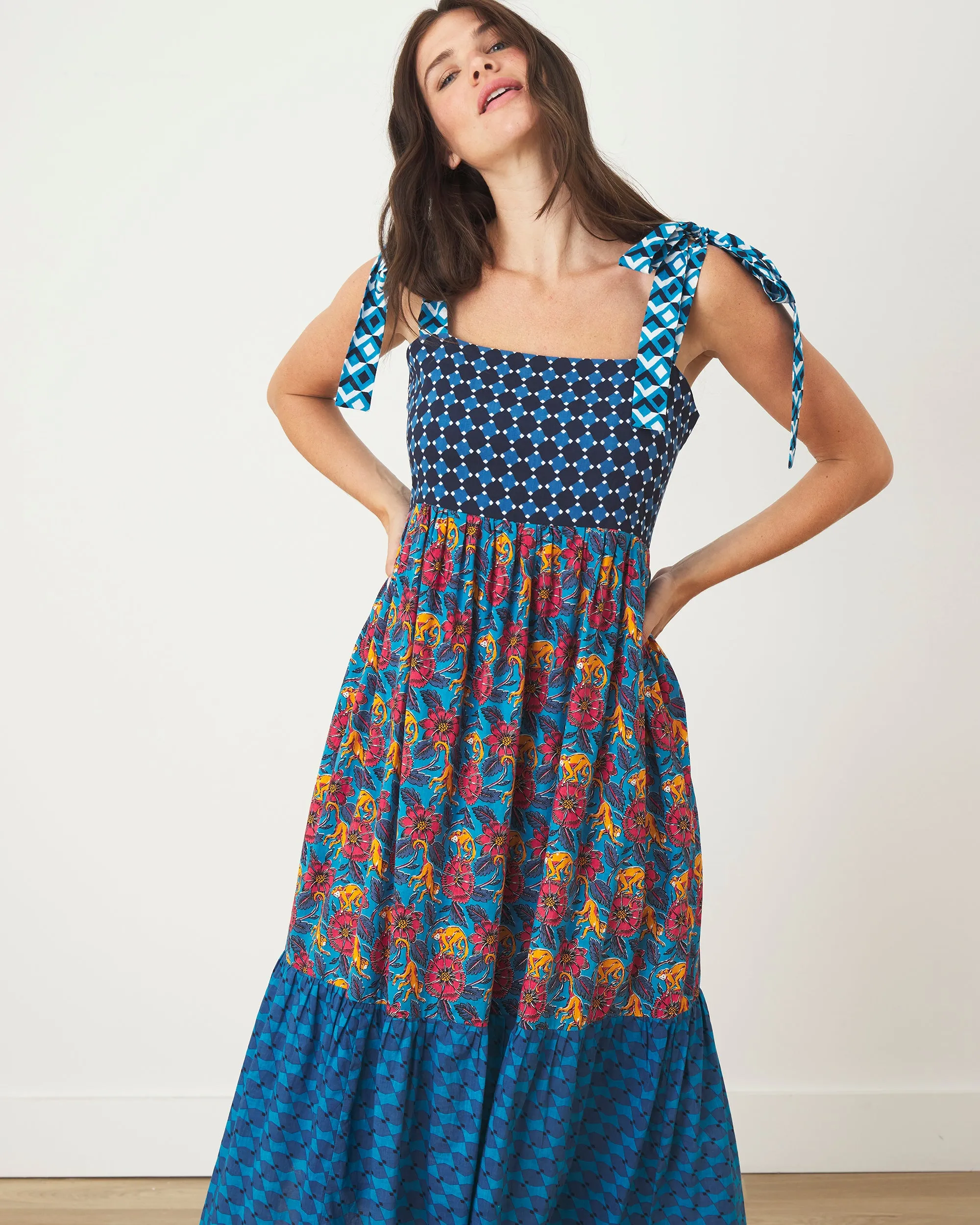 Leaps & Bounds - Way Around Dress - Touch the Sky sold by Printfresh product image thumbnail 2