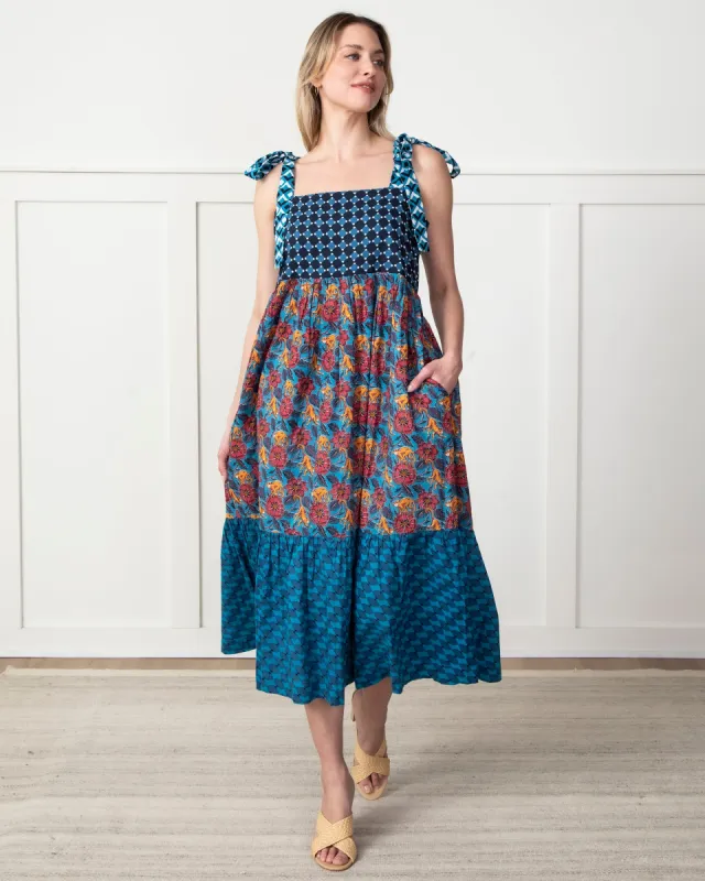 Leaps & Bounds - Way Around Dress - Touch the Sky sold by Printfresh