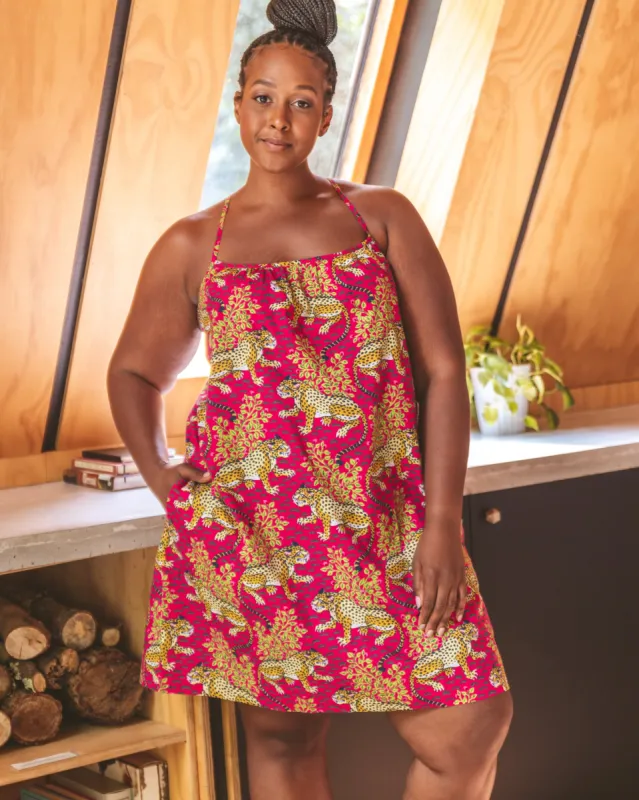 Bagheera - Cami Nightgown - Hot Pink sold by Printfresh