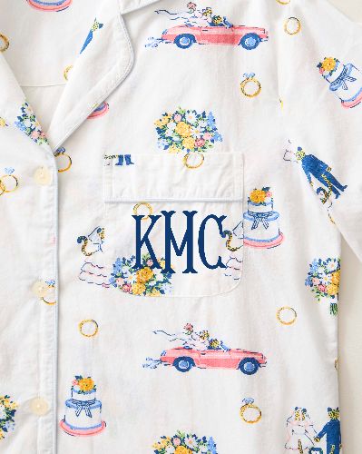 Happily Ever After - Petite Long Sleep Set - Cloud sold by Printfresh