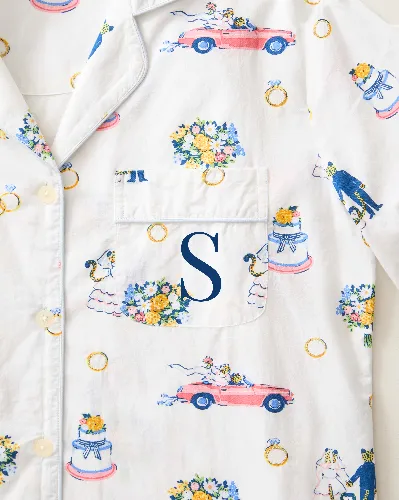 Happily Ever After - Long PJ Set - Cloud sold by Printfresh