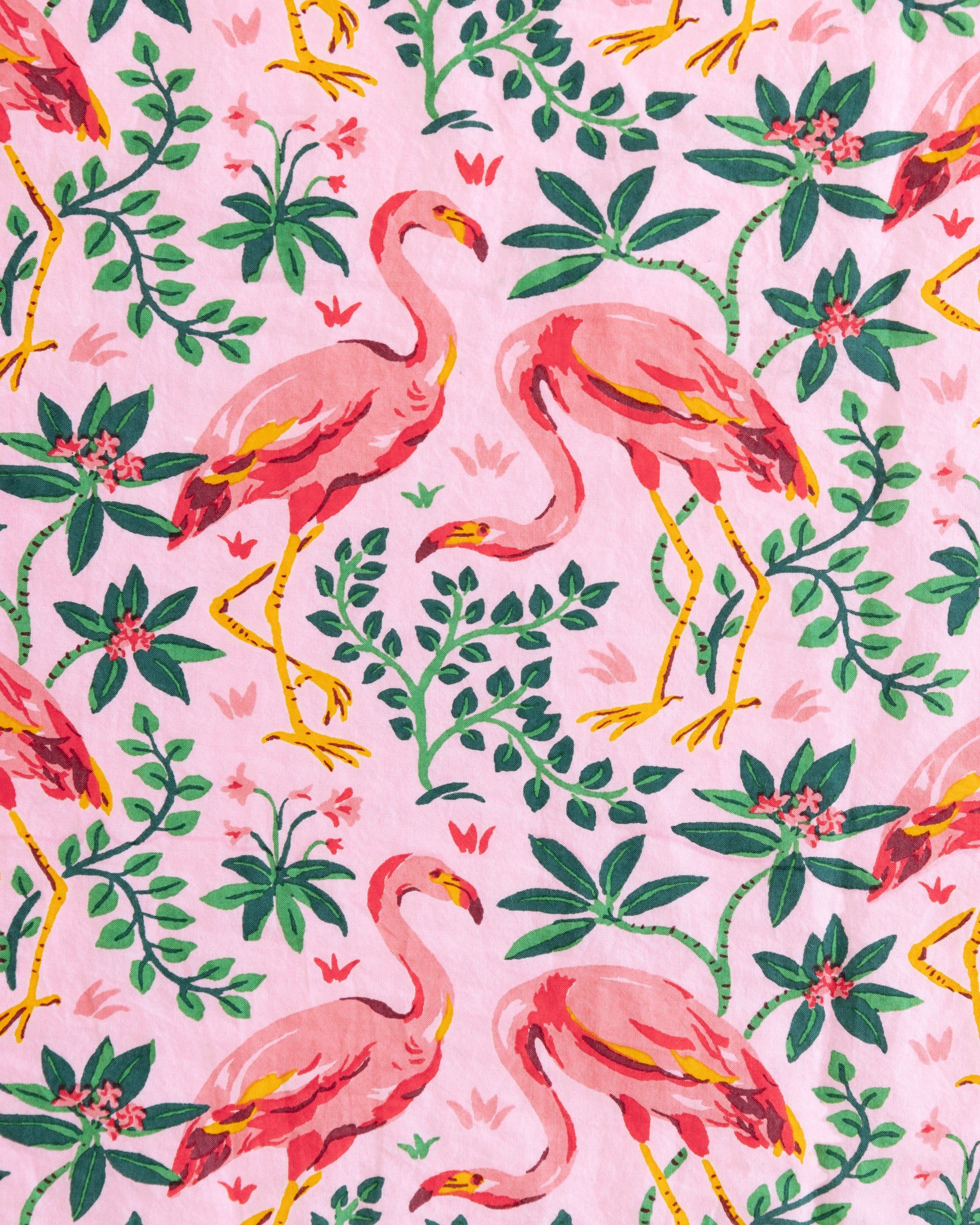 Flock of Flamingos - Getting Ready Robe - Rose sold by Printfresh product image thumbnail 5