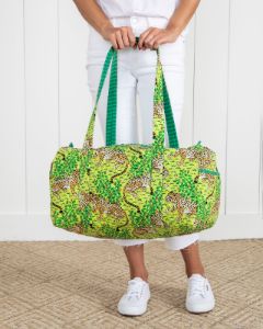Bagheera - Quilted Duffle Bag - Green Apple sold by Printfresh