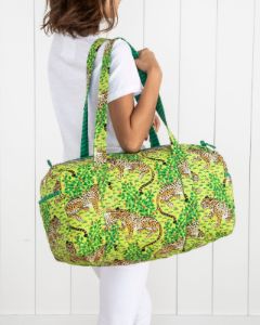 Bagheera - Quilted Duffle Bag - Green Apple sold by Printfresh